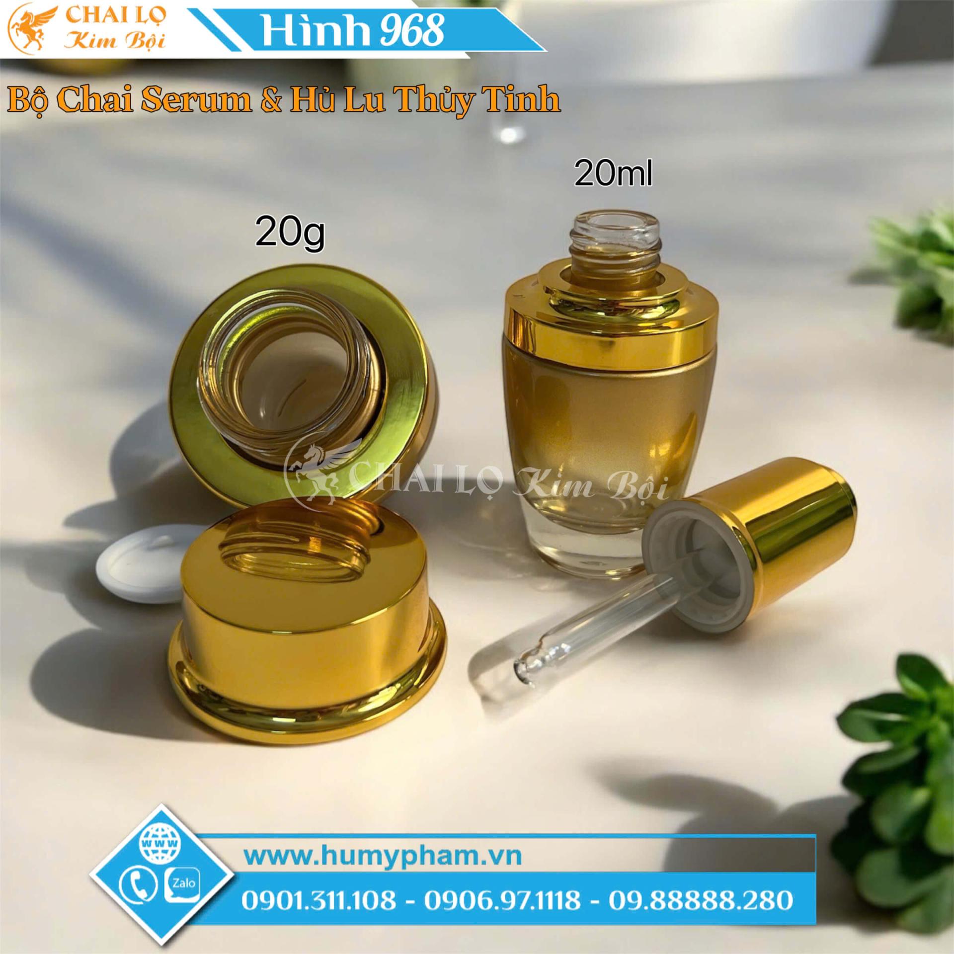 bộ chai lọ thủy tinh cao cấp