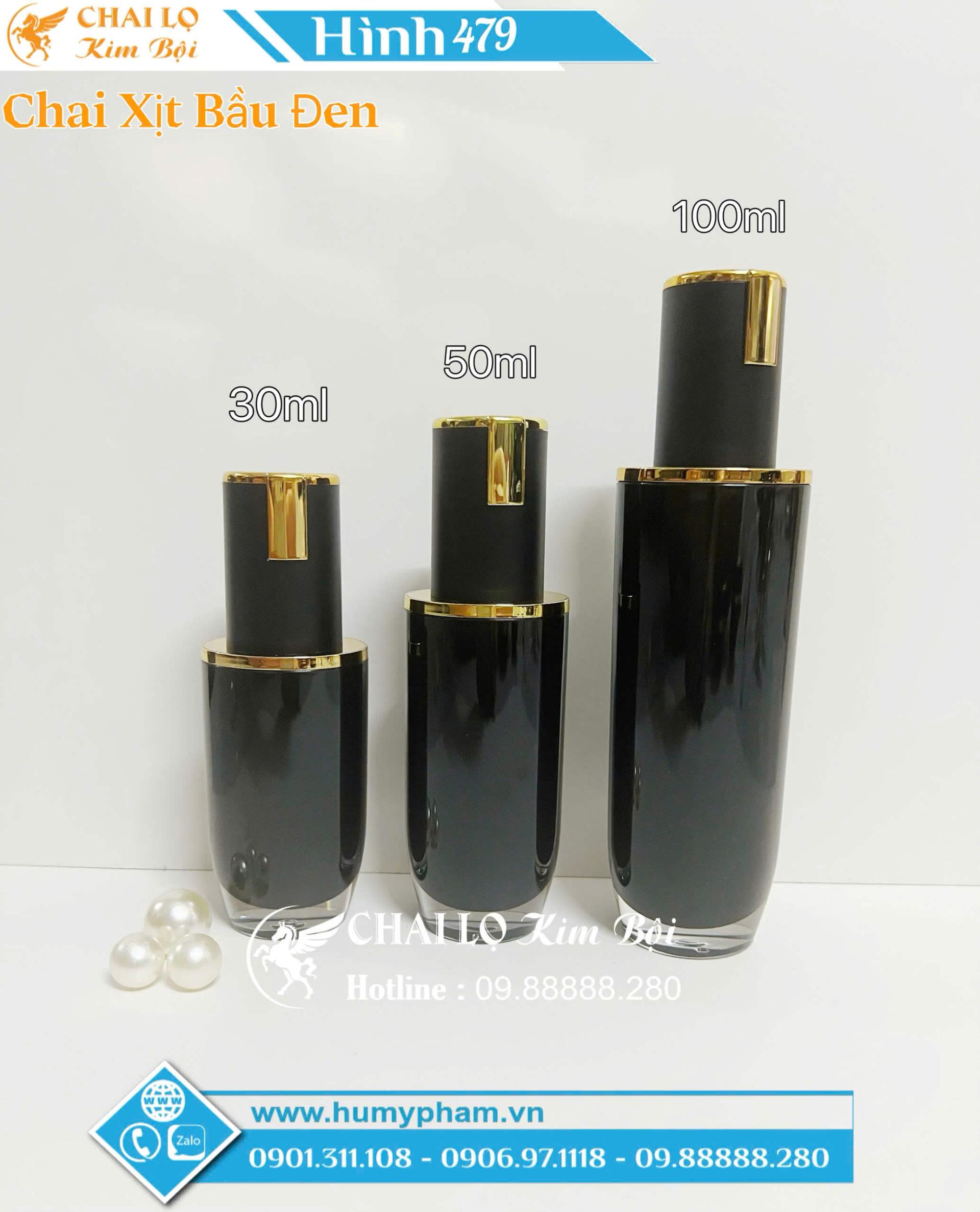 chai xịt bầu đen cao cấp