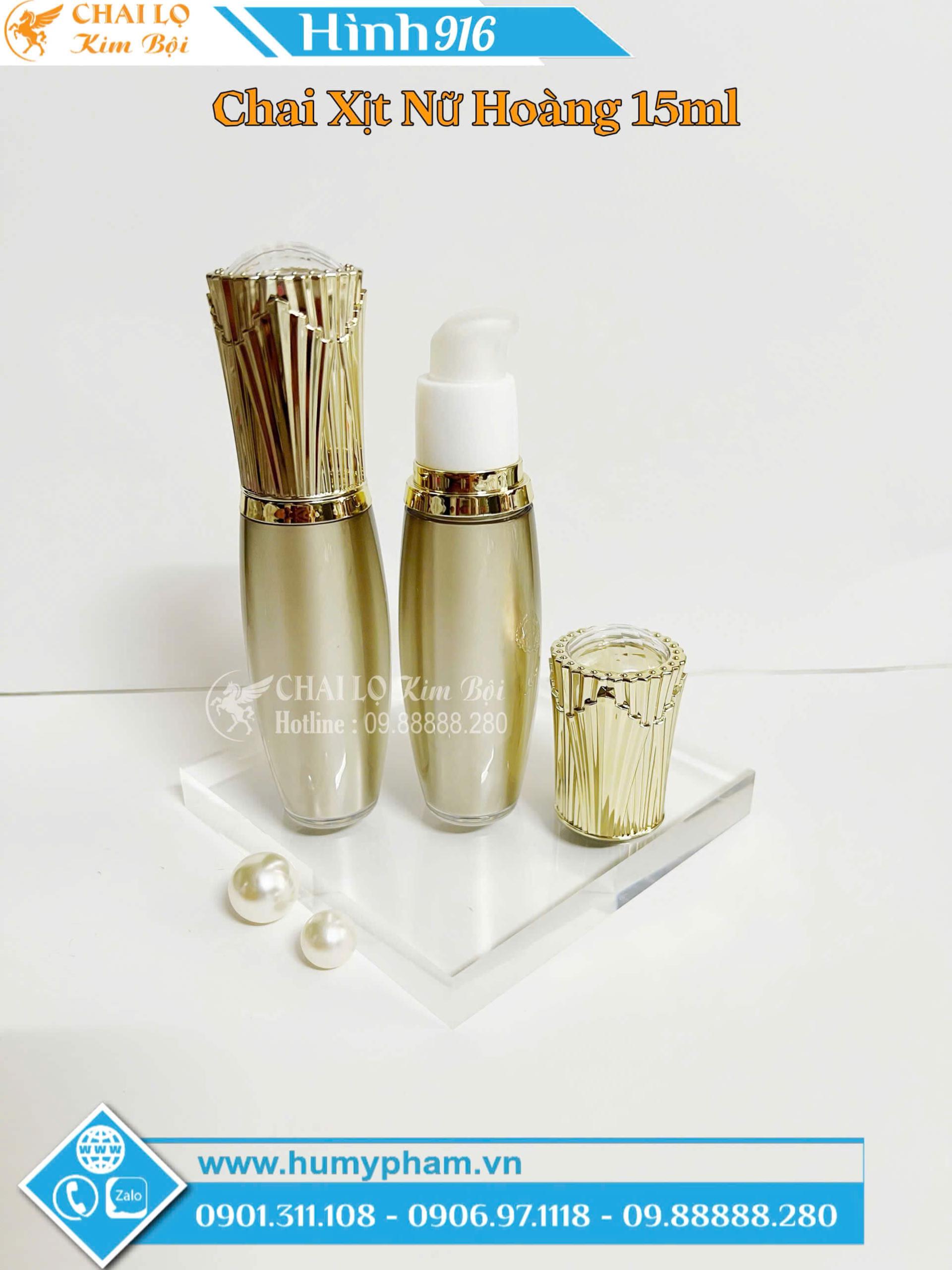  chai xịt chiết mỹ phẩm 15ml