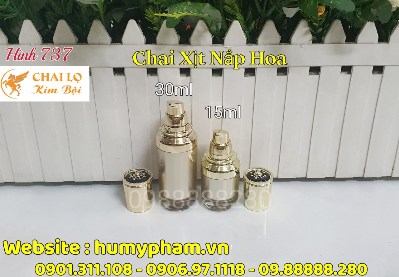 chai xịt chiết kem