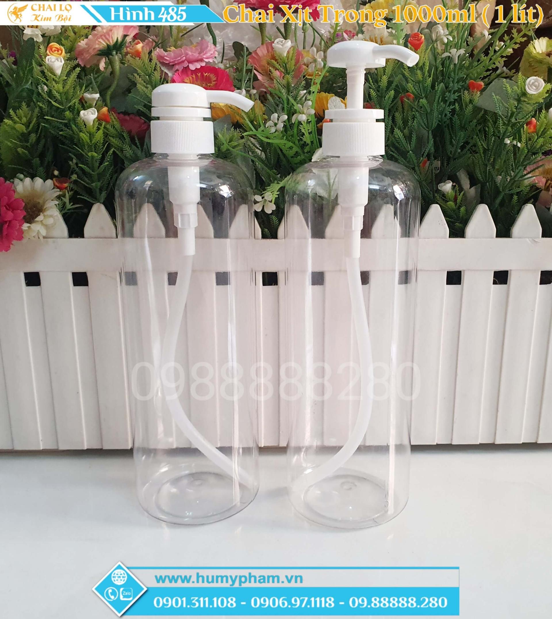 CHAI ĐỰNG SỮA TẮM 1000ML