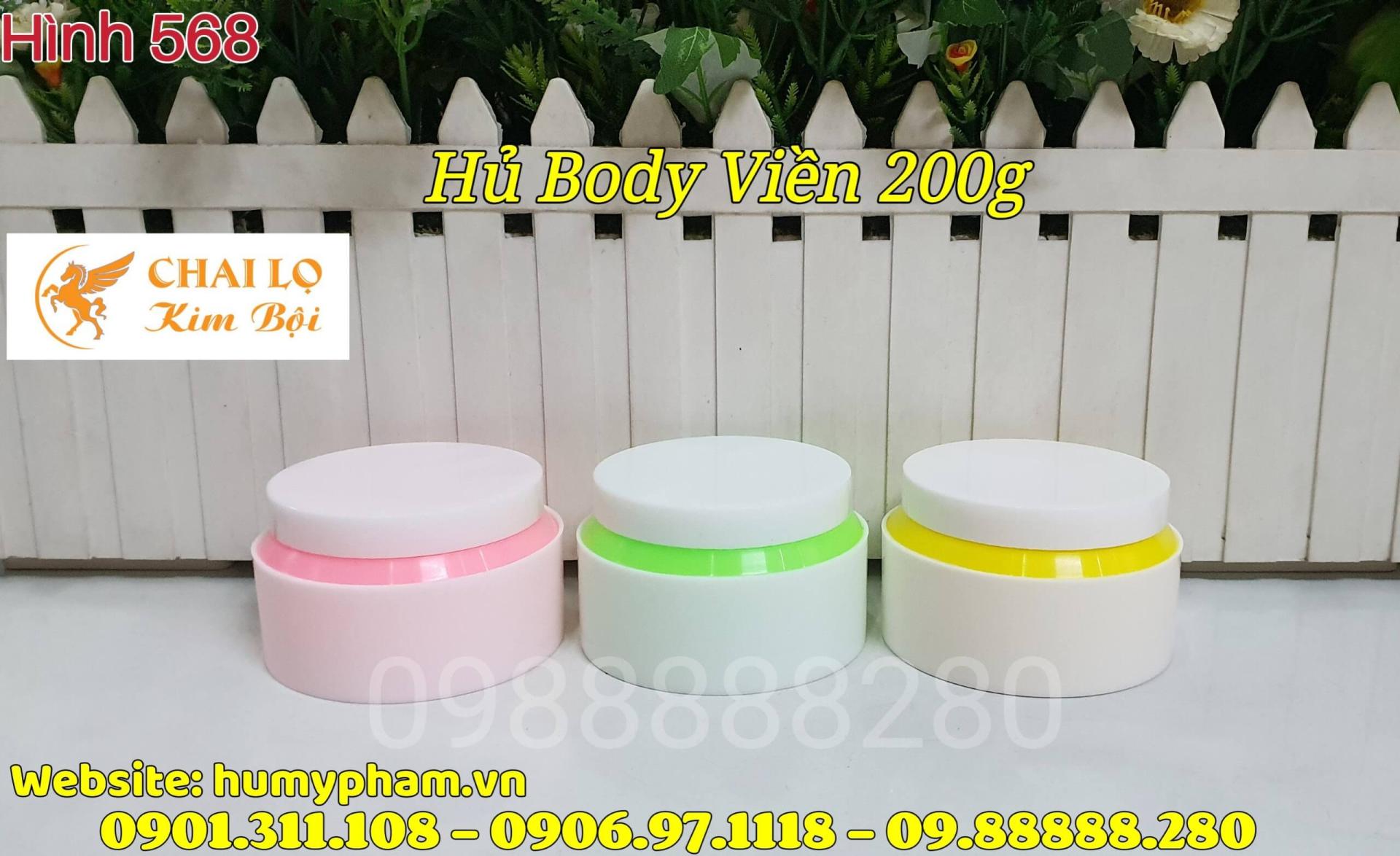 hủ body đựng kem trộn