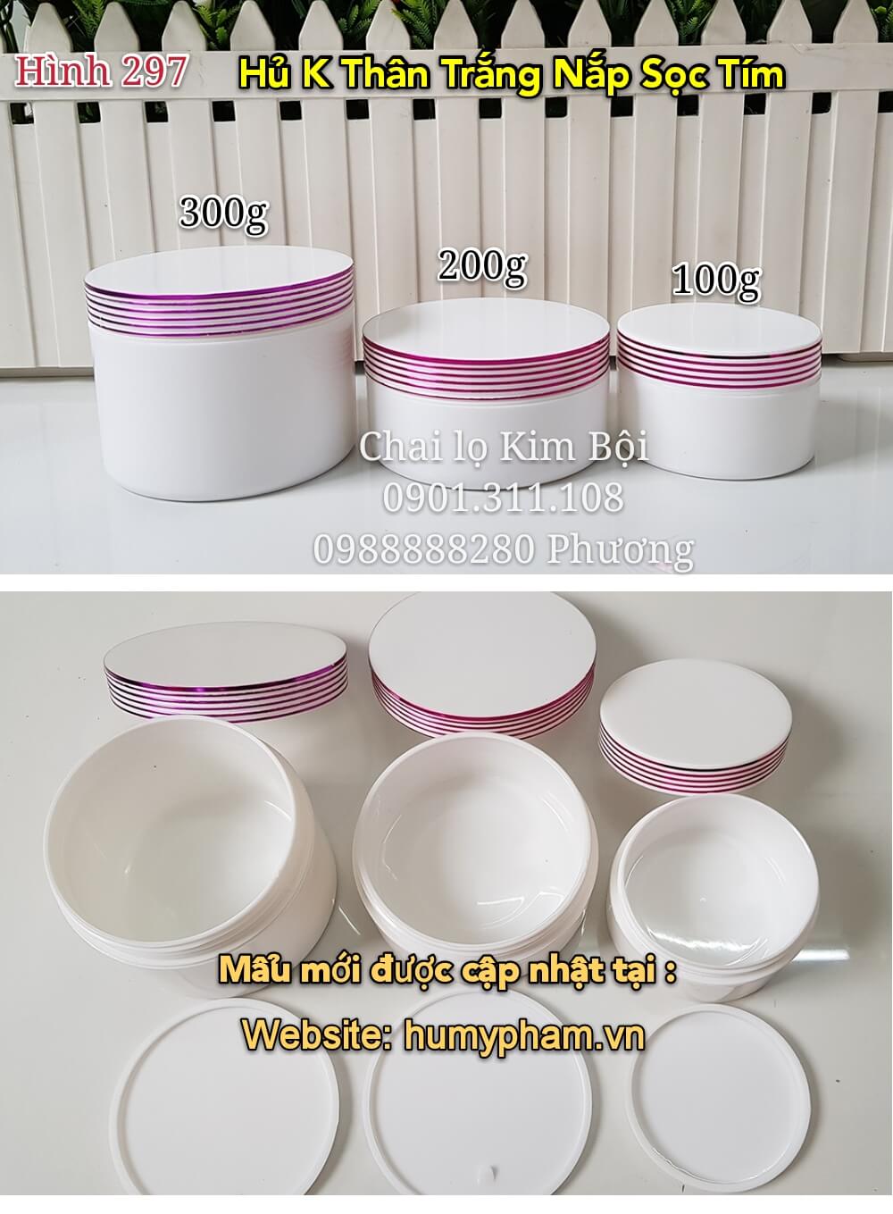 hủ không đựng kem body