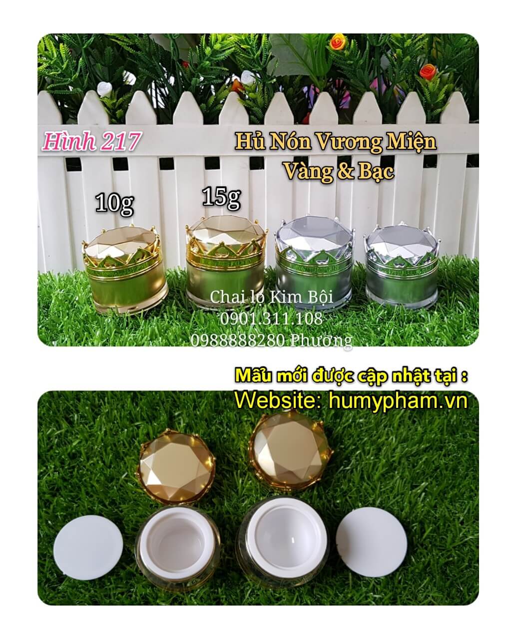 chai lọ mỹ phẩm