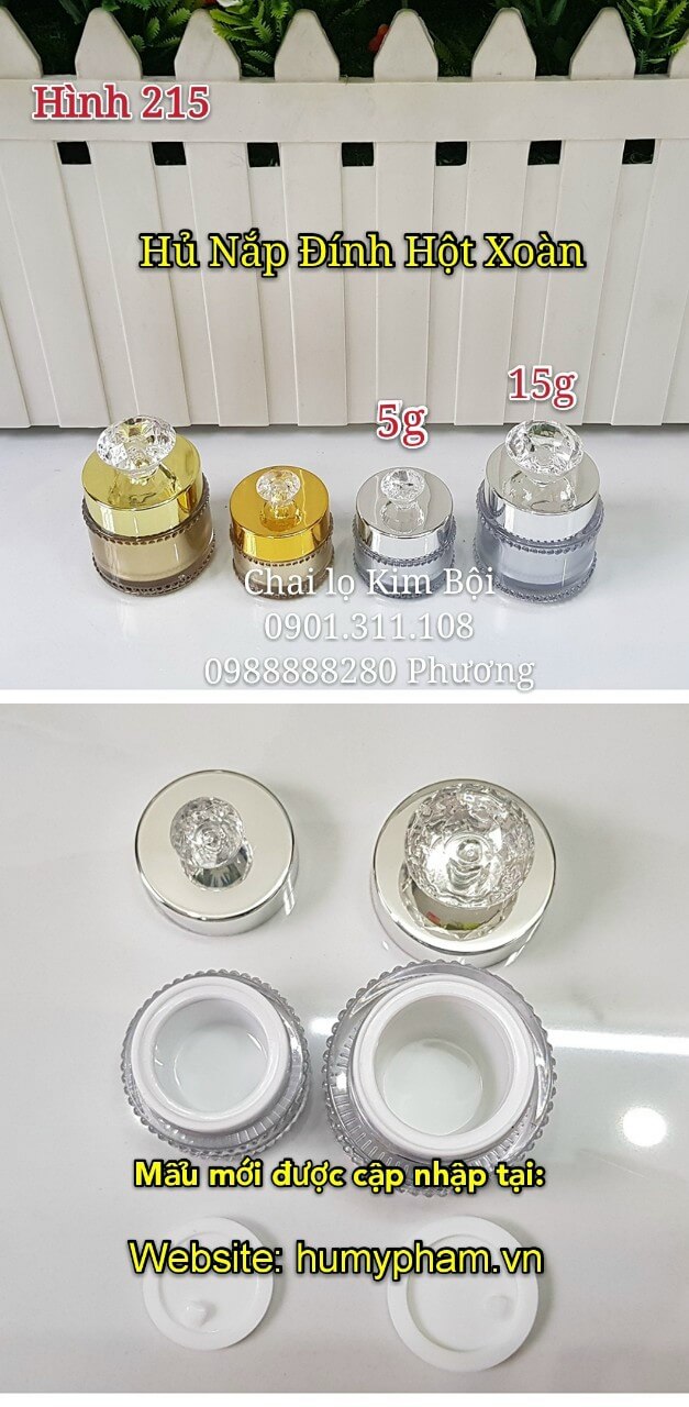 hủ kem face hột xoàn