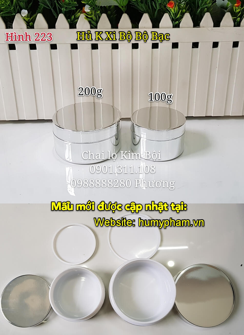 hủ đựng kem trộn 100g
