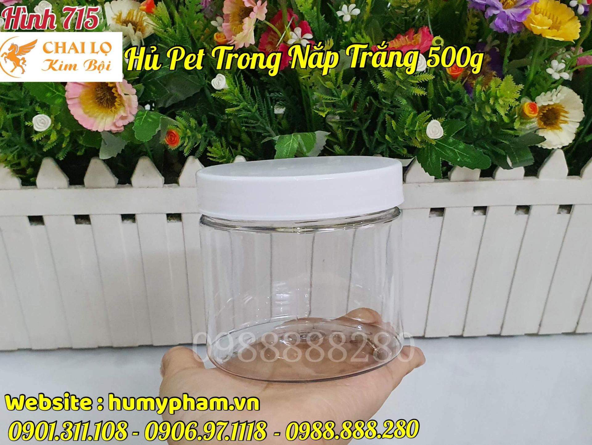 hủ đựng kem trong suốt