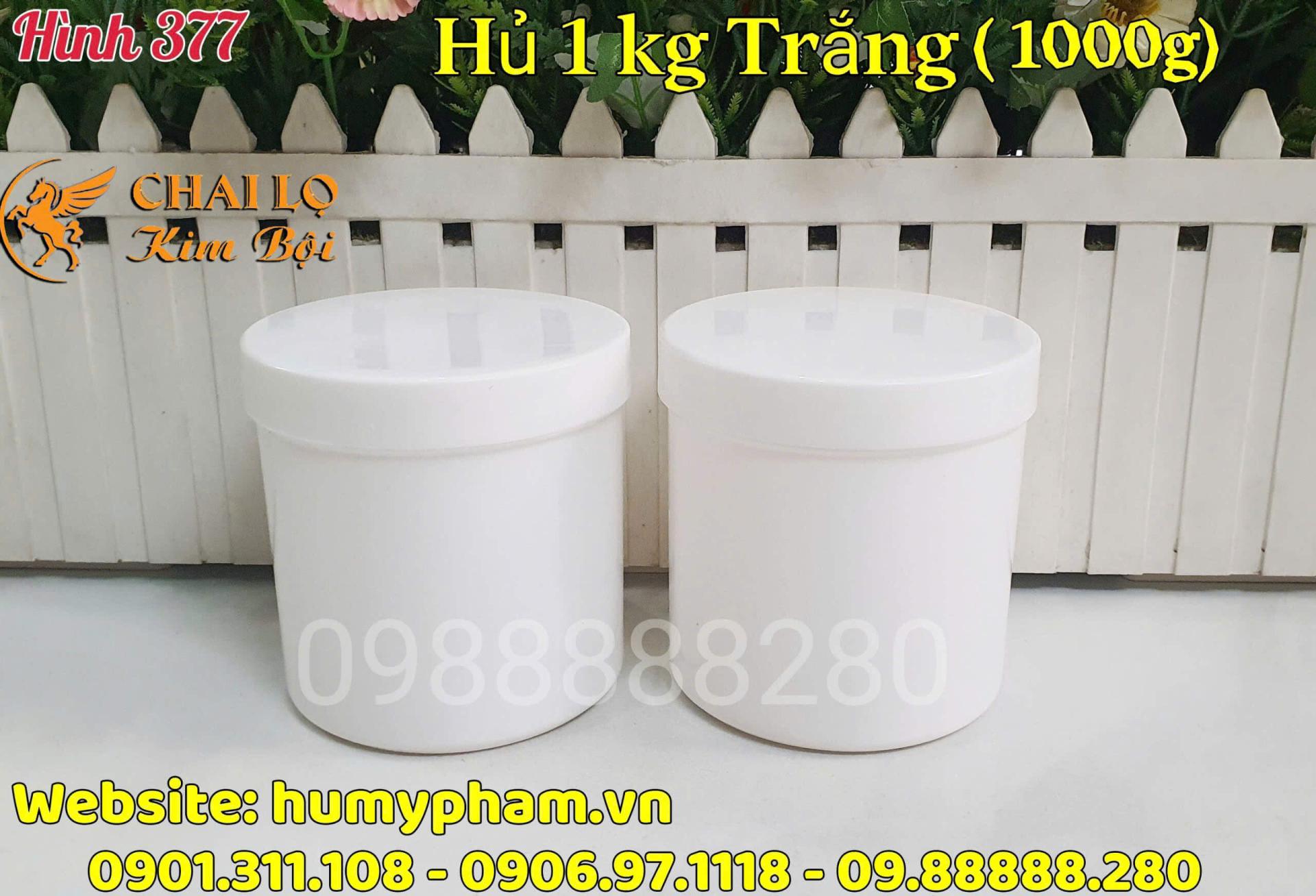 HỦ 1 KG TRẮNG ĐỤC