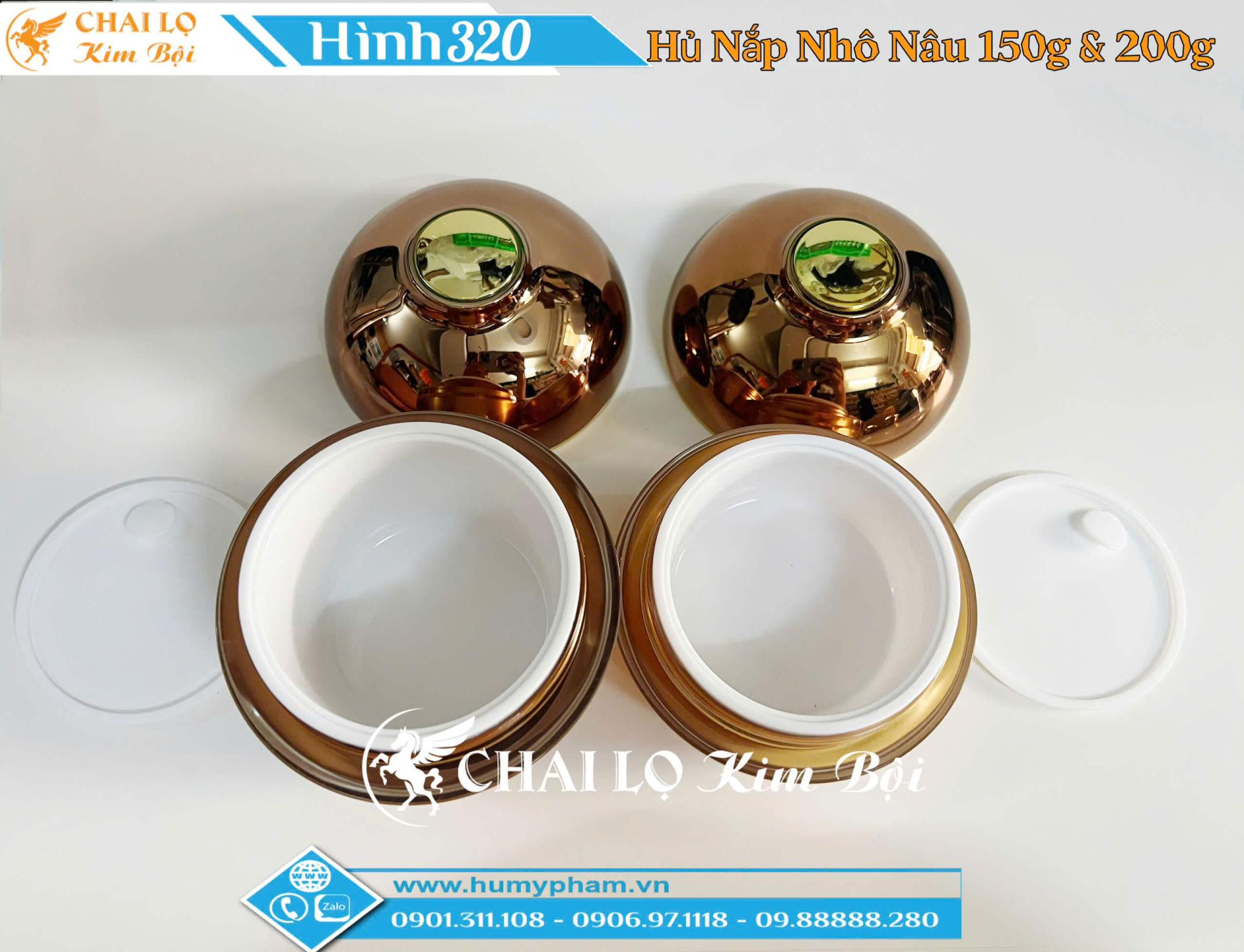 hũ chiết kem body