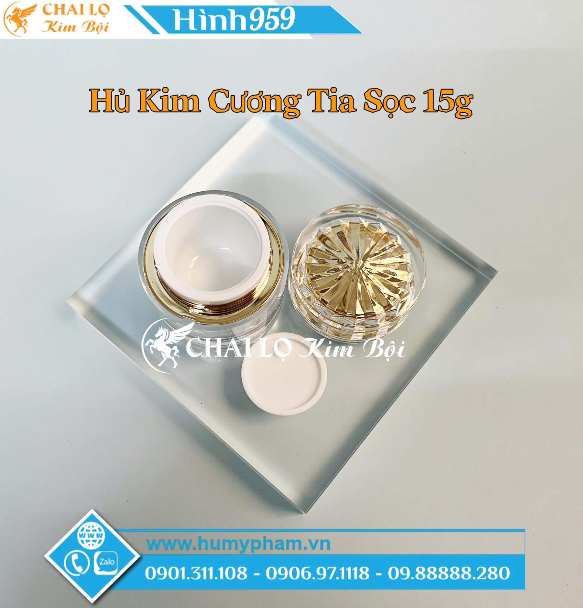 hủ chiết kem face Kim Cương
