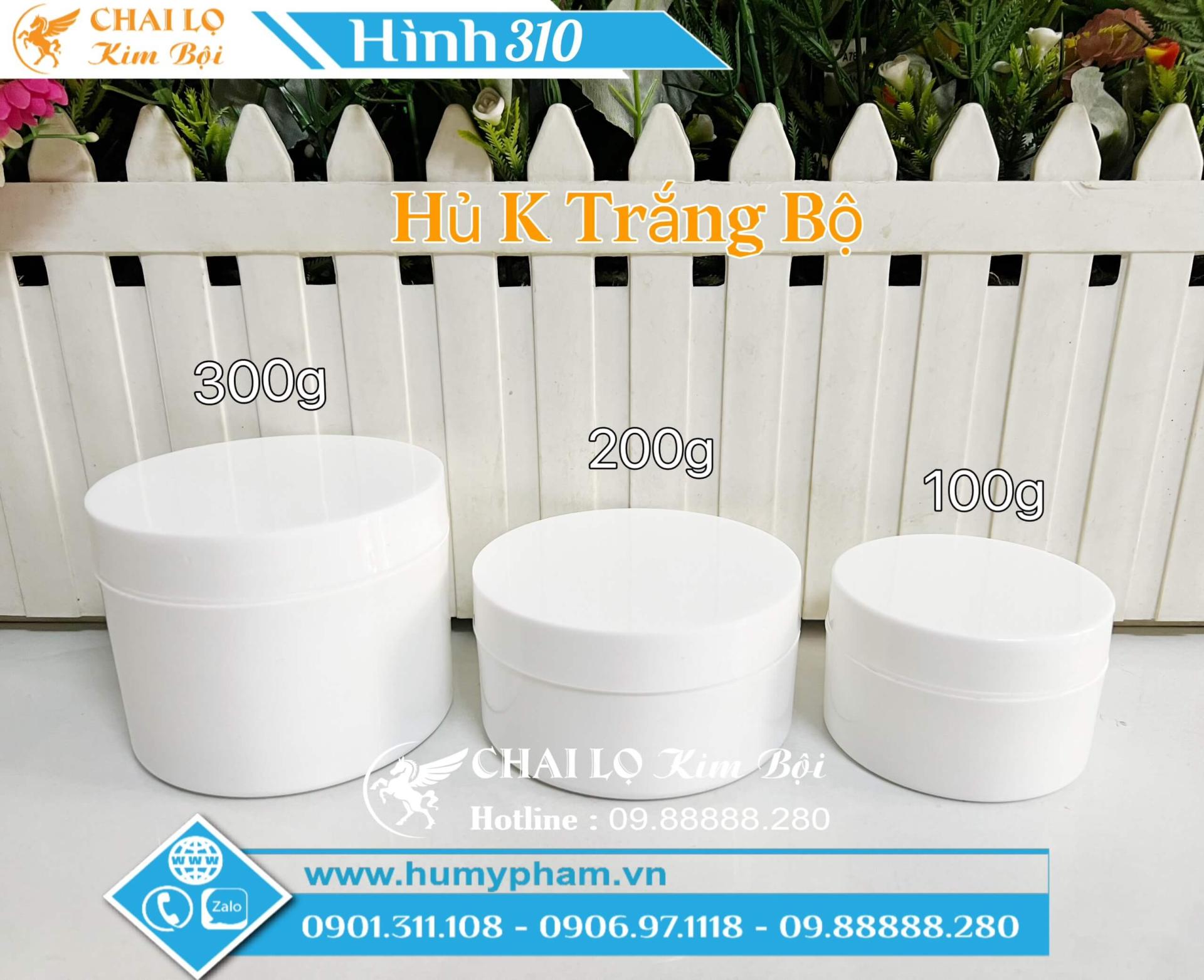 hủ k trắng không viền