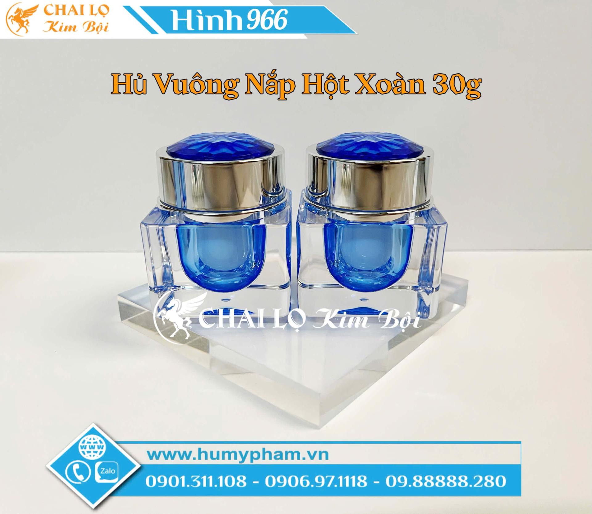 hủ đựng kem vuông