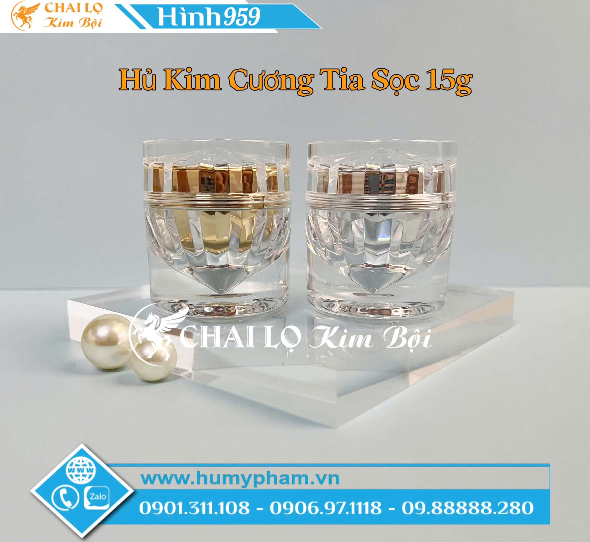 hủ đựng kem face kim cương