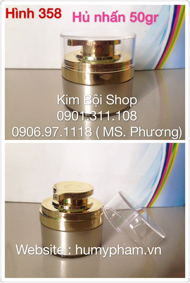 HỦ CÓ VÒI XỊT 50G