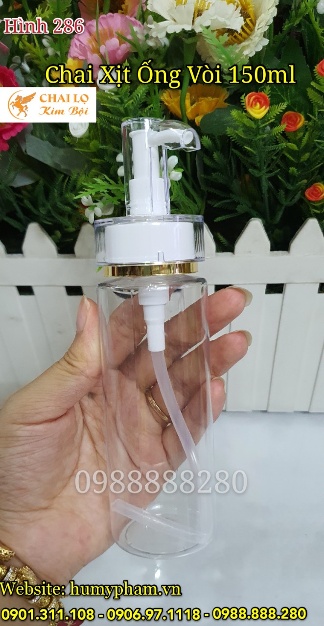 chai xịt đựng kem dưỡng thể