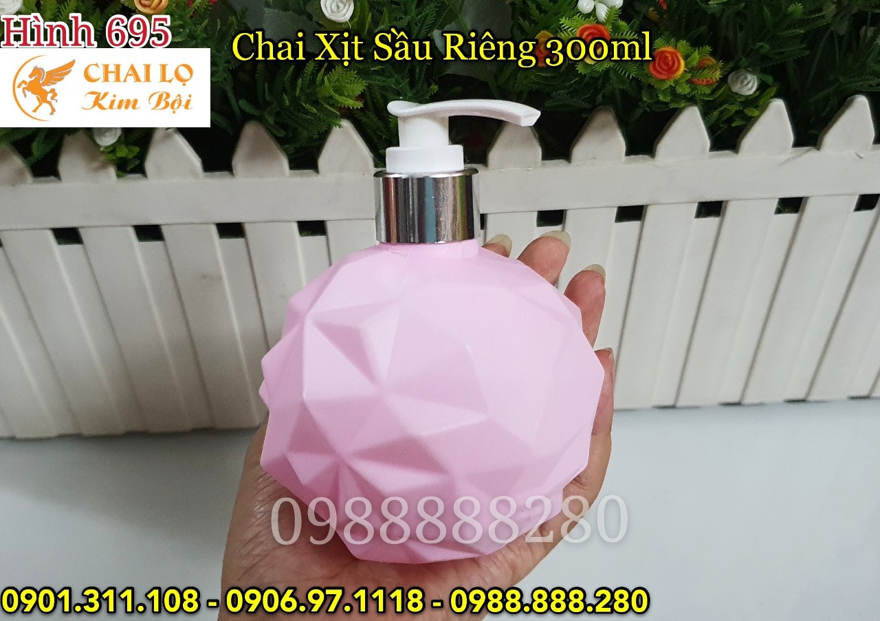 CHAI PET VÒI XỊT HỒNG