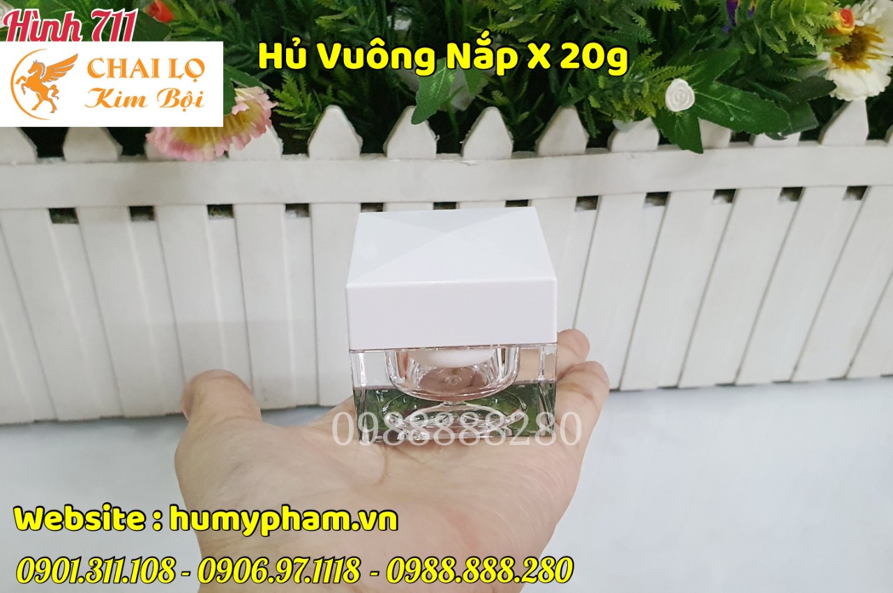 hủ kem vuông 20g