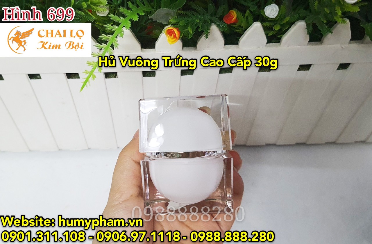 HỦ CAO CẤP ĐỰNG KEM MỸ PHẨM