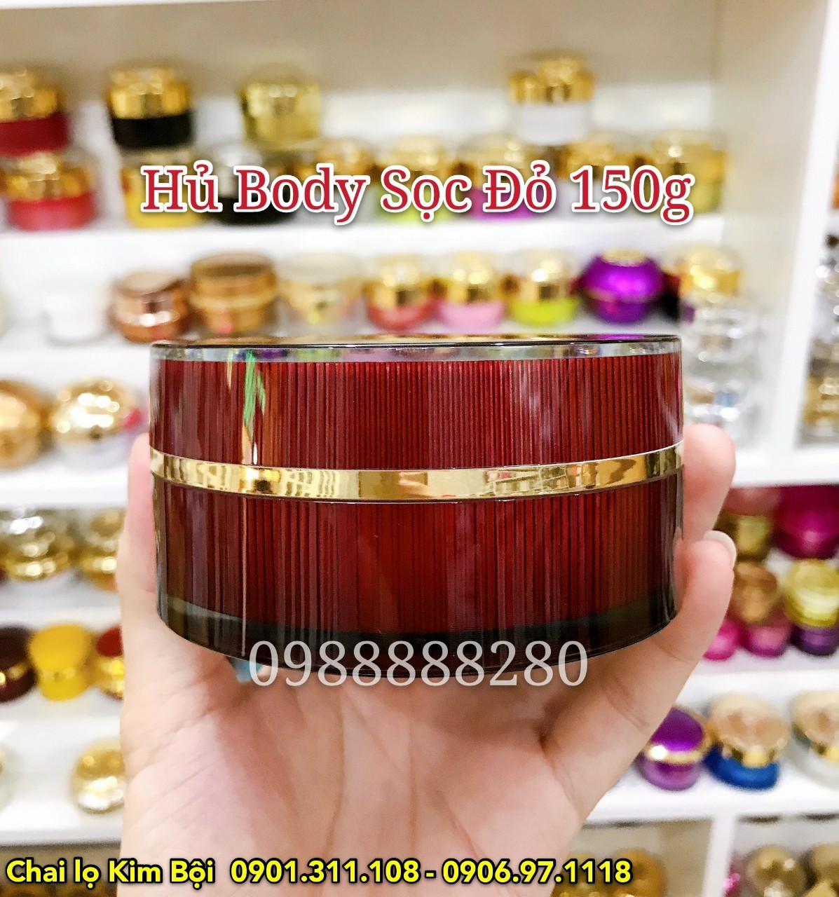 HU BODY MÀU ĐỎ 150G