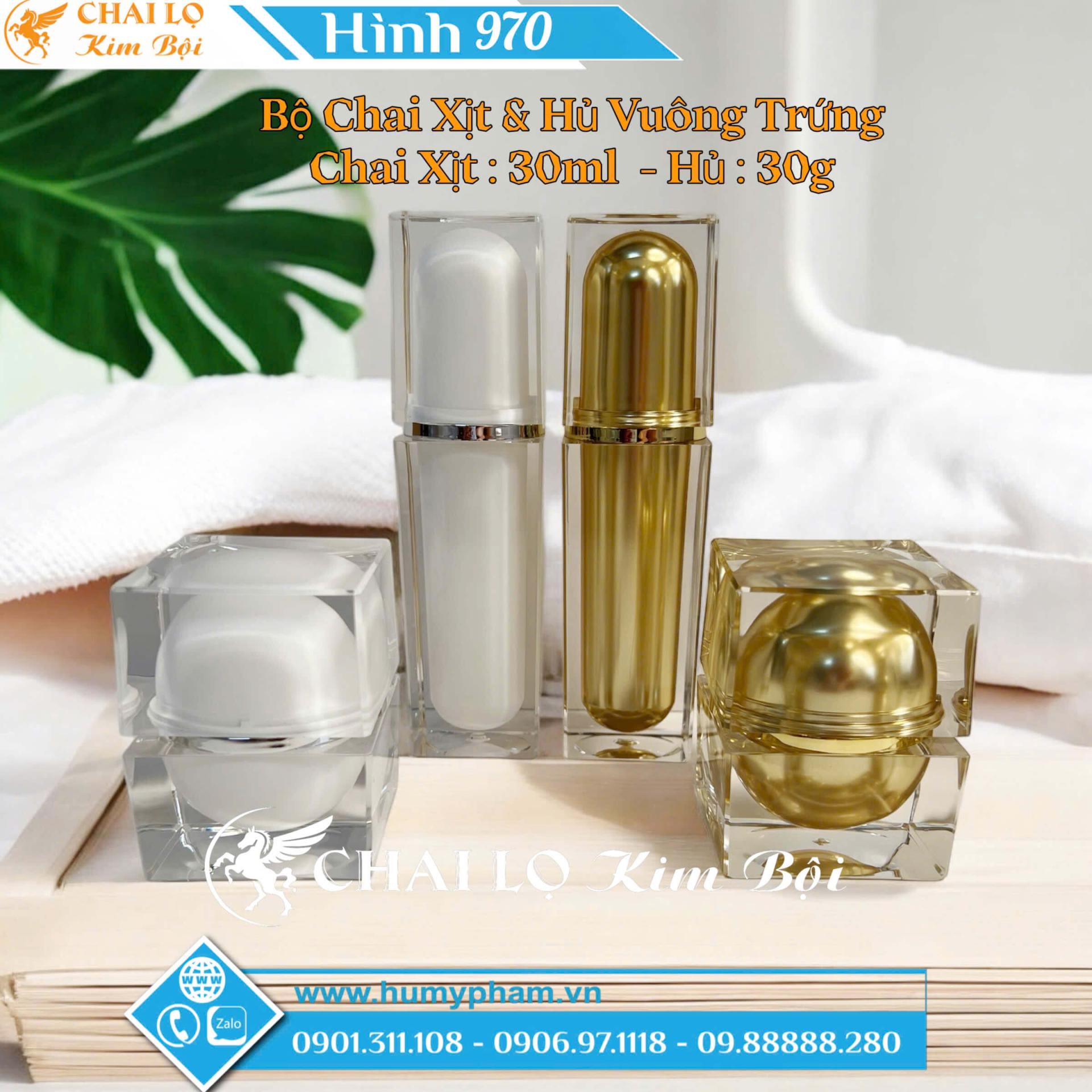 set bộ chai lọ chiết