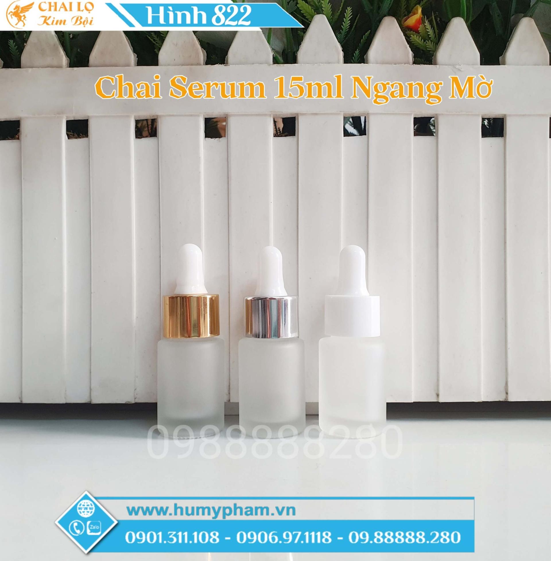 chai chiết serum 