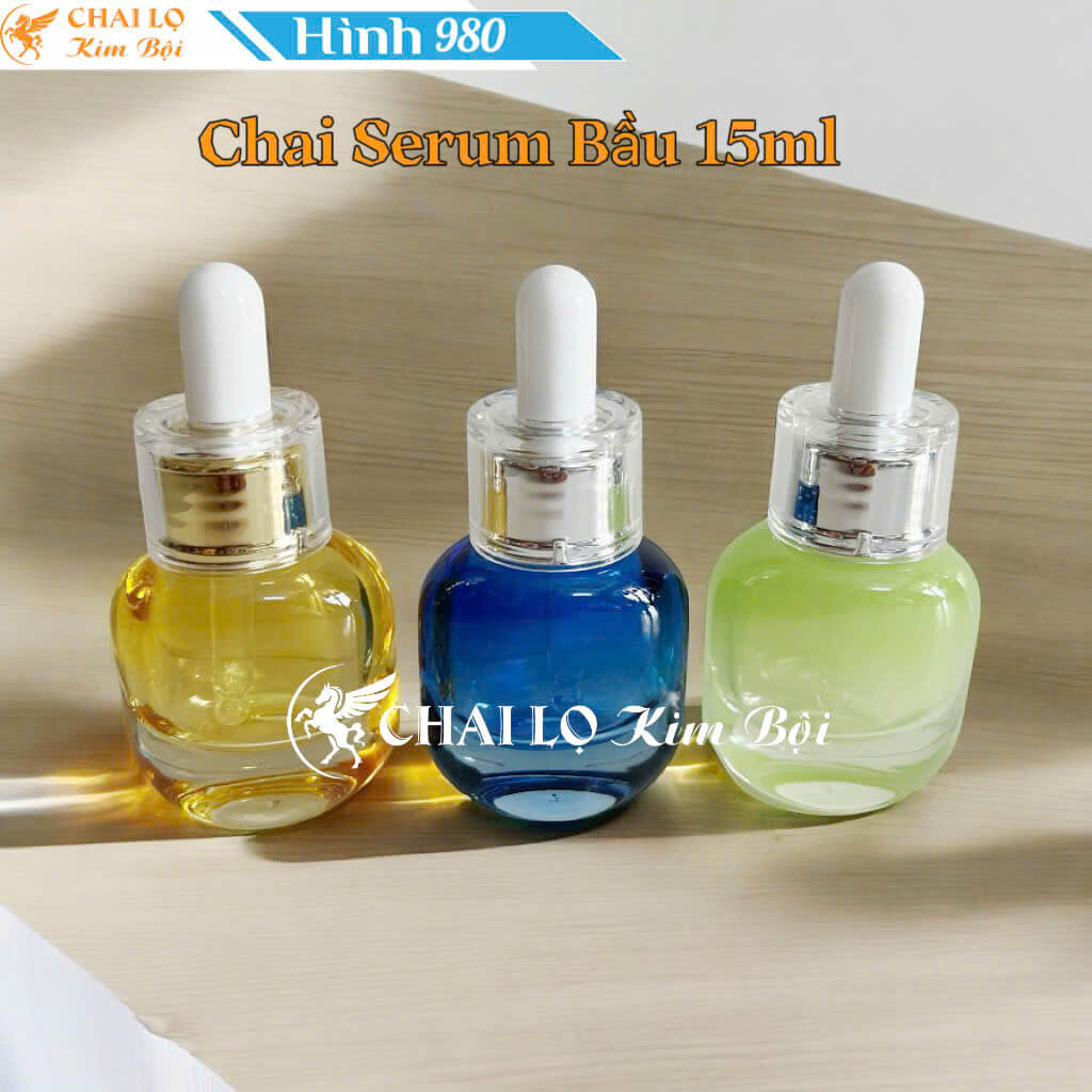 chai serum bầu 15ml
