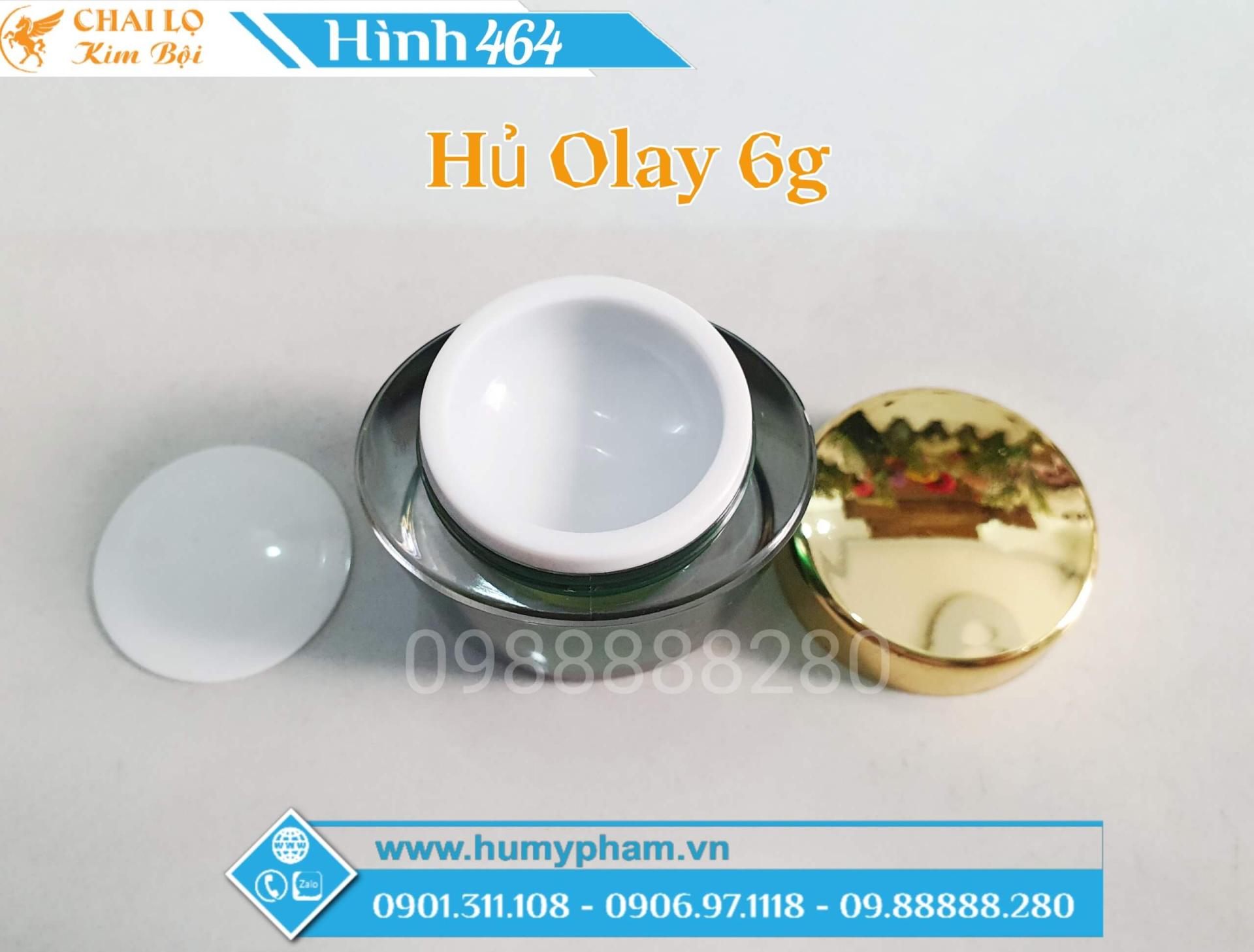 hũ chiết mỹ phẩm 6g