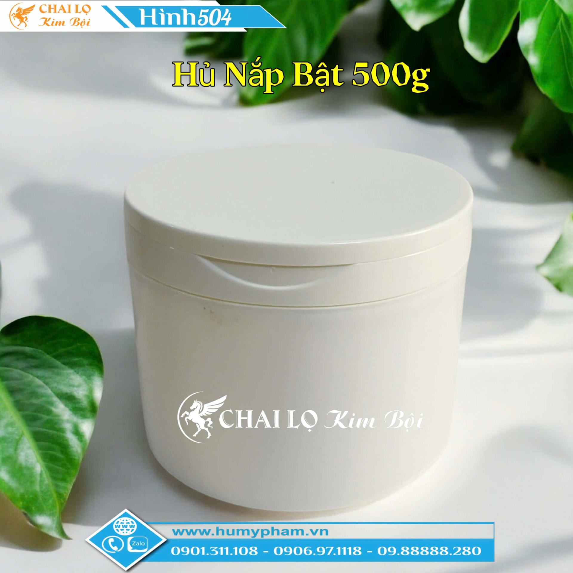 hủ kem 500g nắp bật