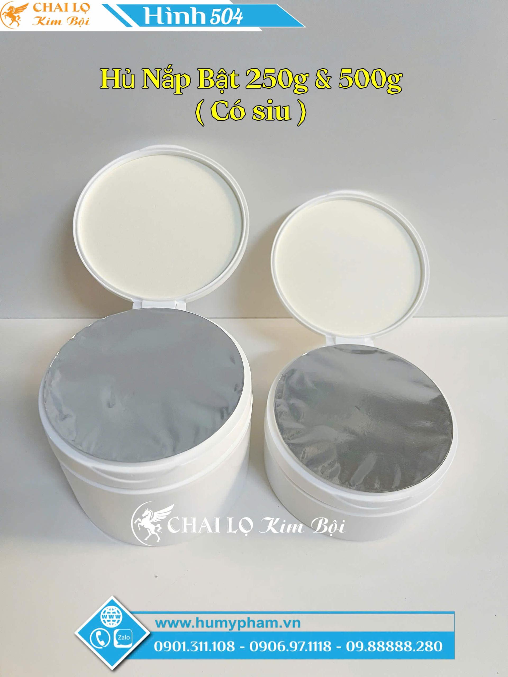 hủ đựng kem body nắp bật