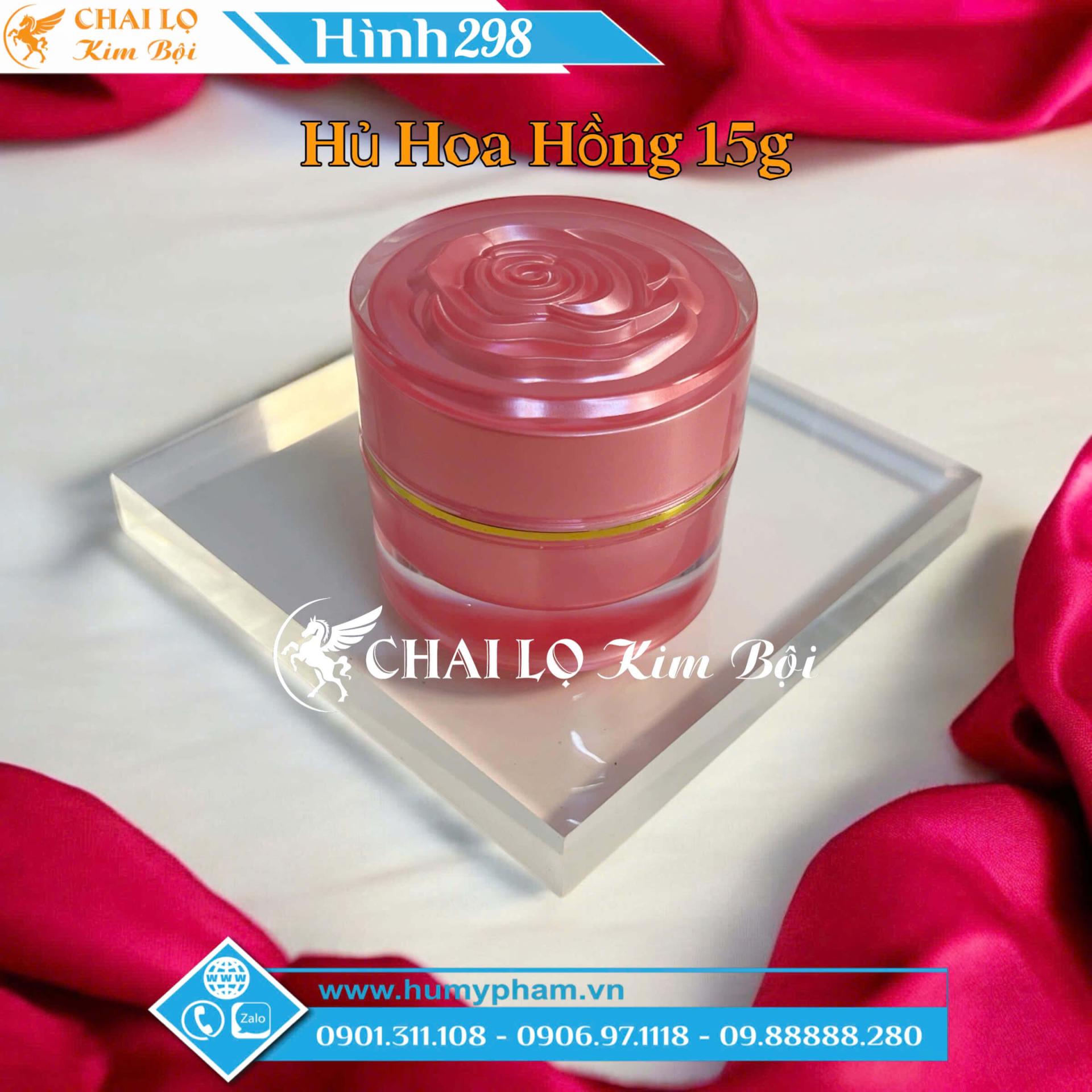 hủ hoa hồng hồng 15g