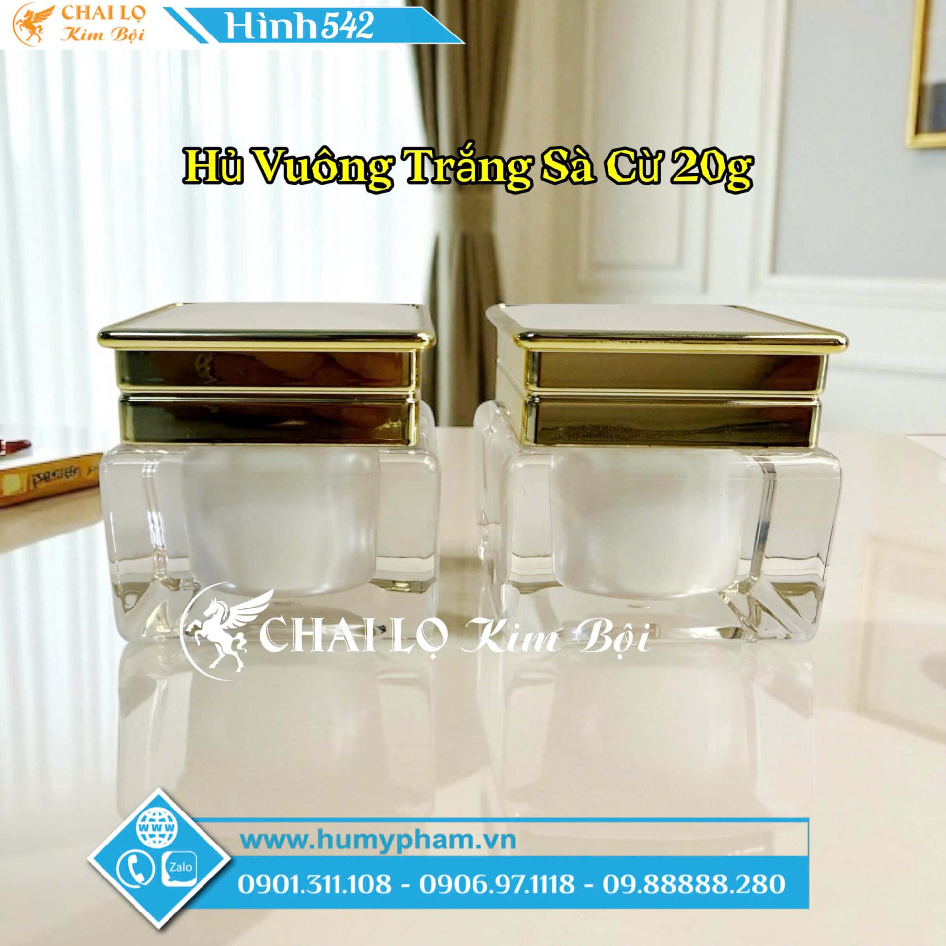 hủ vuông sà cừ 20g