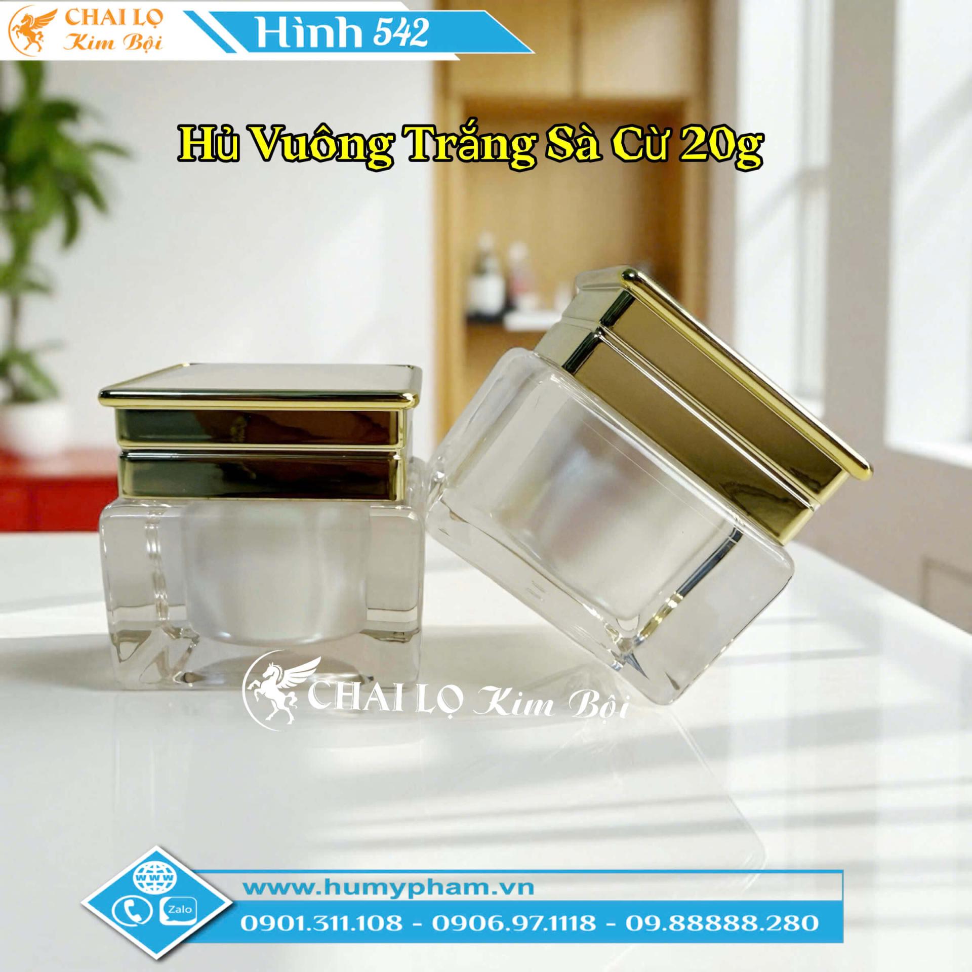 hủ vuông sà cừ 20g