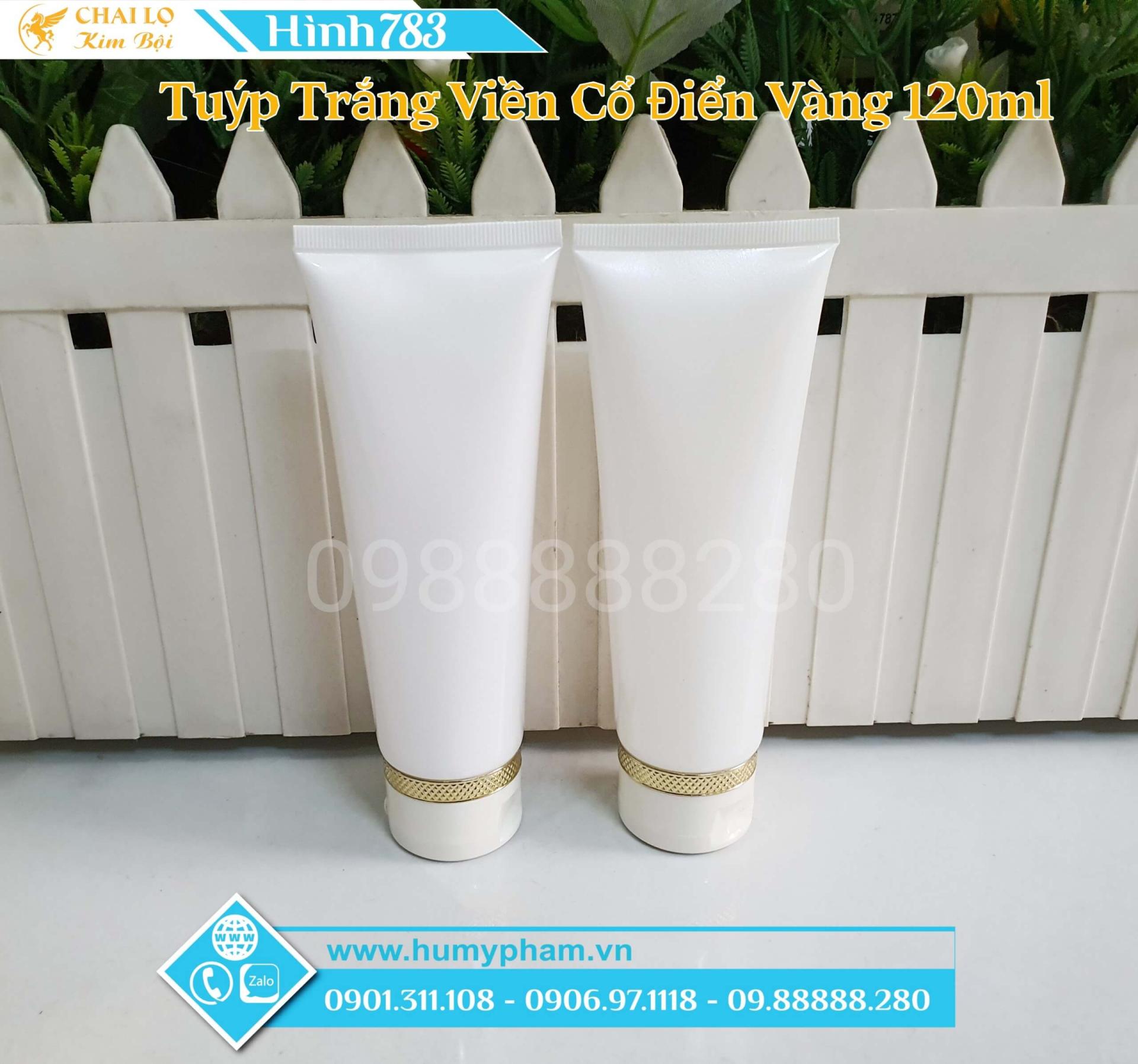 tuýp nhựa đựng mỹ phẩm 120ml