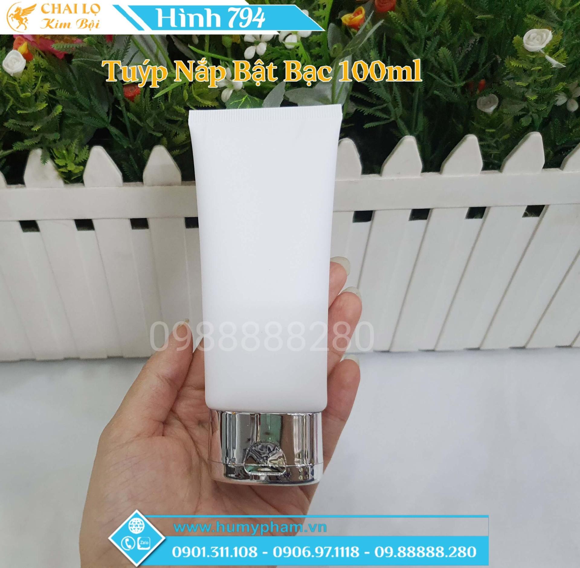 tuýp chiết mỹ phẩm 100ml