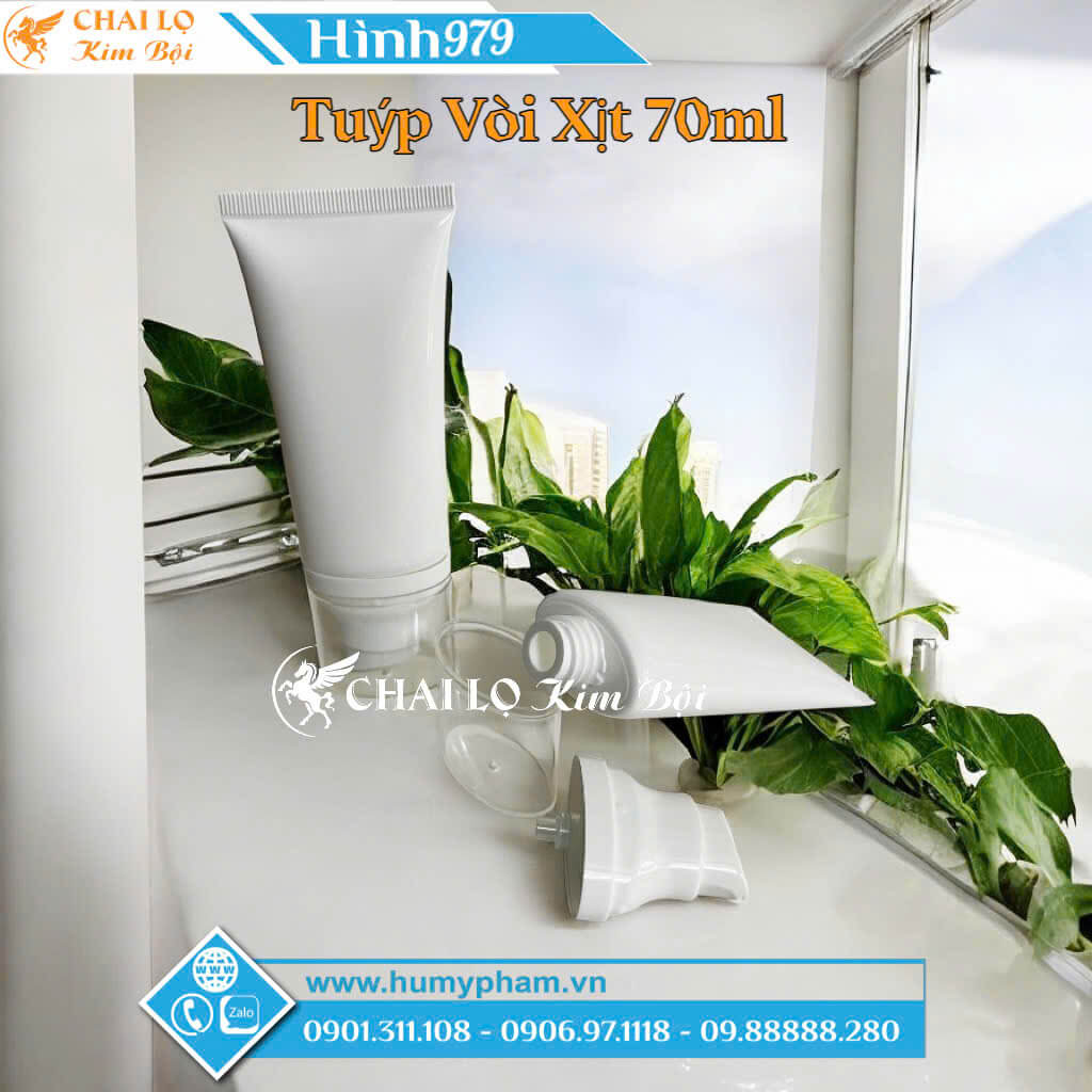 tuýp chiết mỹ phẩm