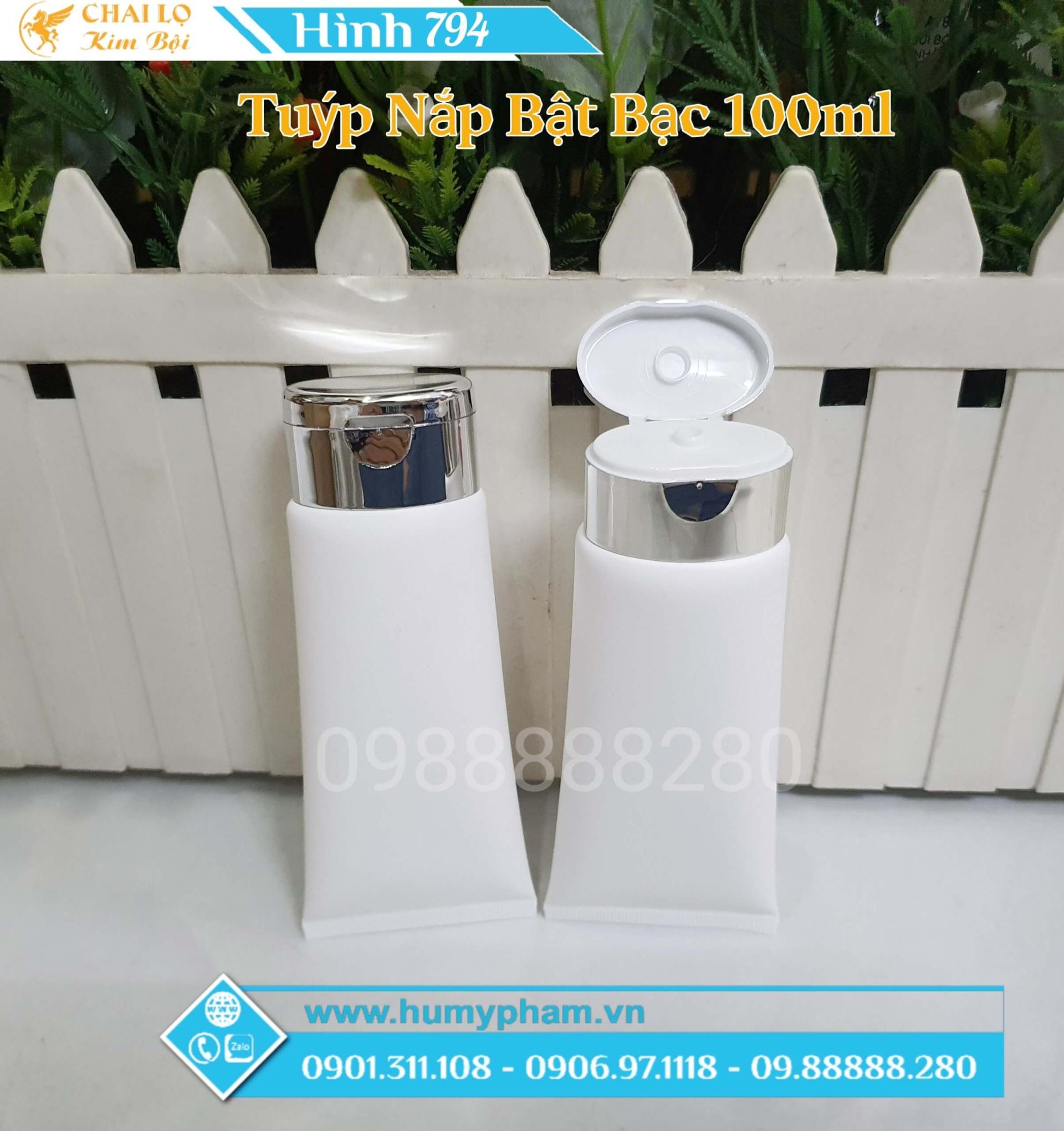 tuýp chiết mỹ phẩm 100ml