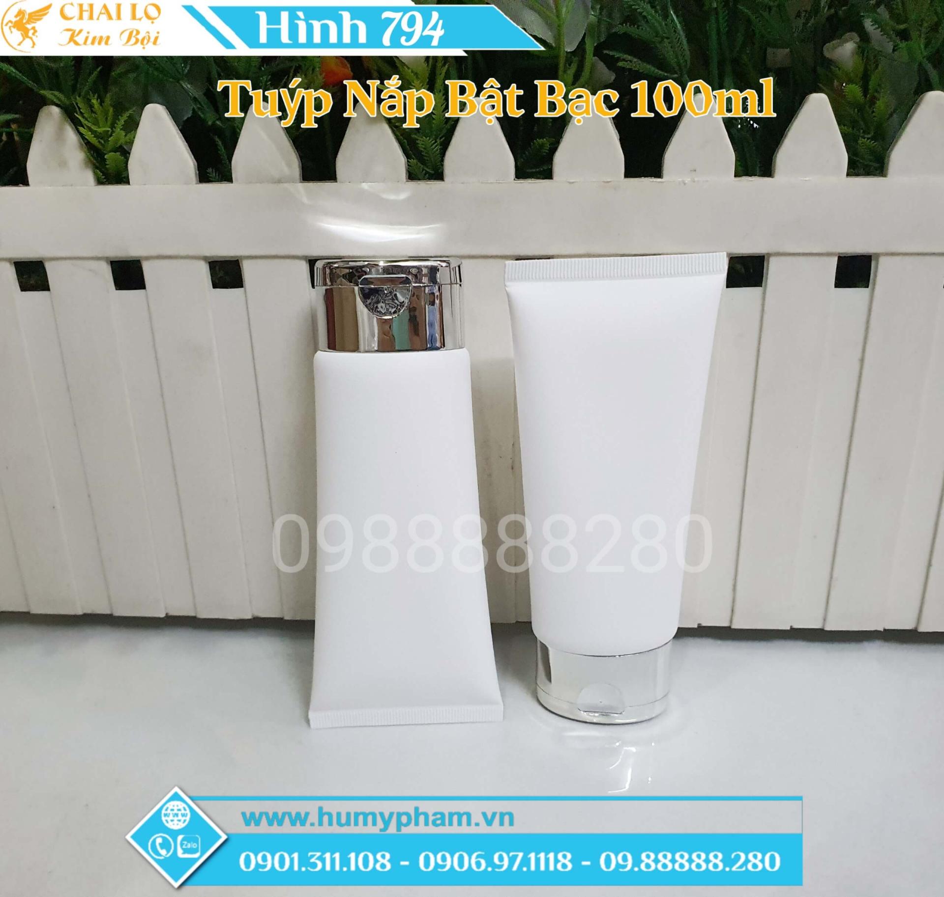tuýp chiết mỹ phẩm 100ml