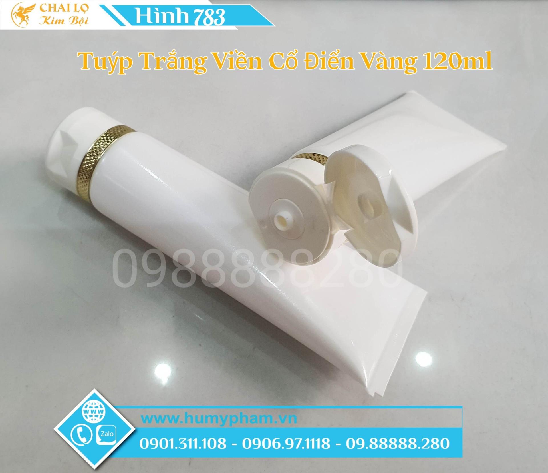 tuýp nhựa đựng mỹ phẩm 120ml