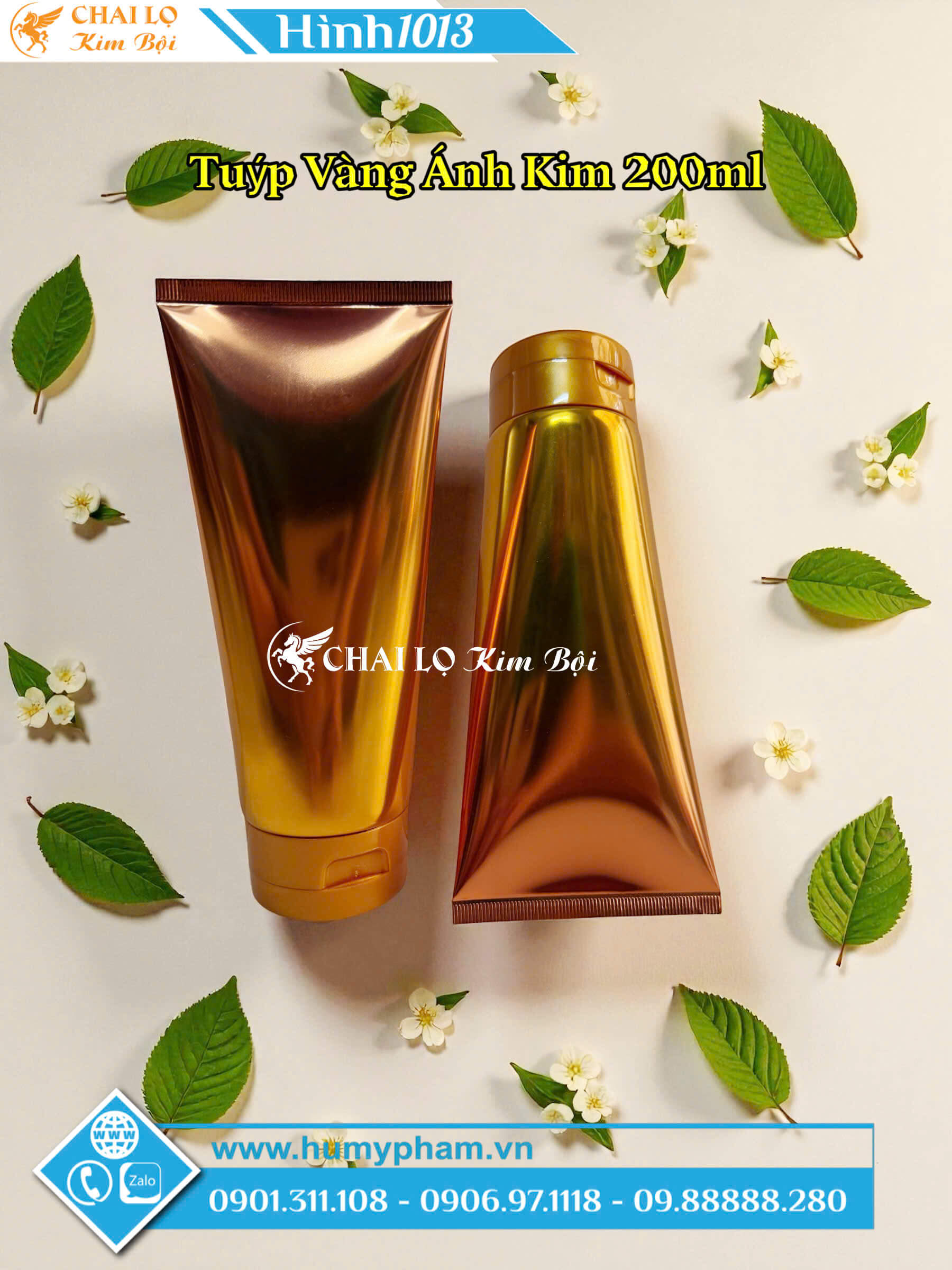 TUÝP VÀNG ÁNH KIM 200ML
