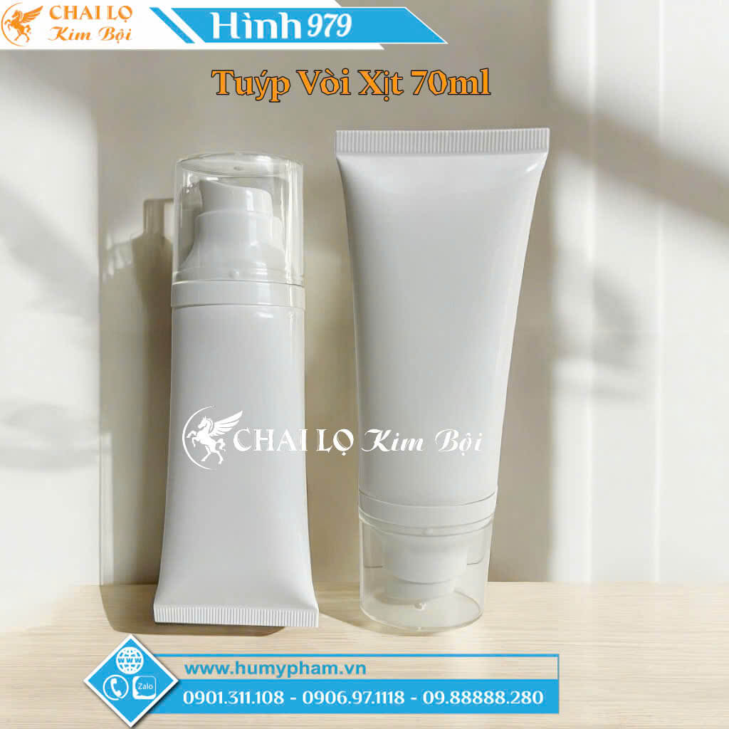 tuýp nhựa chiết mỹ phẩm cao cấp