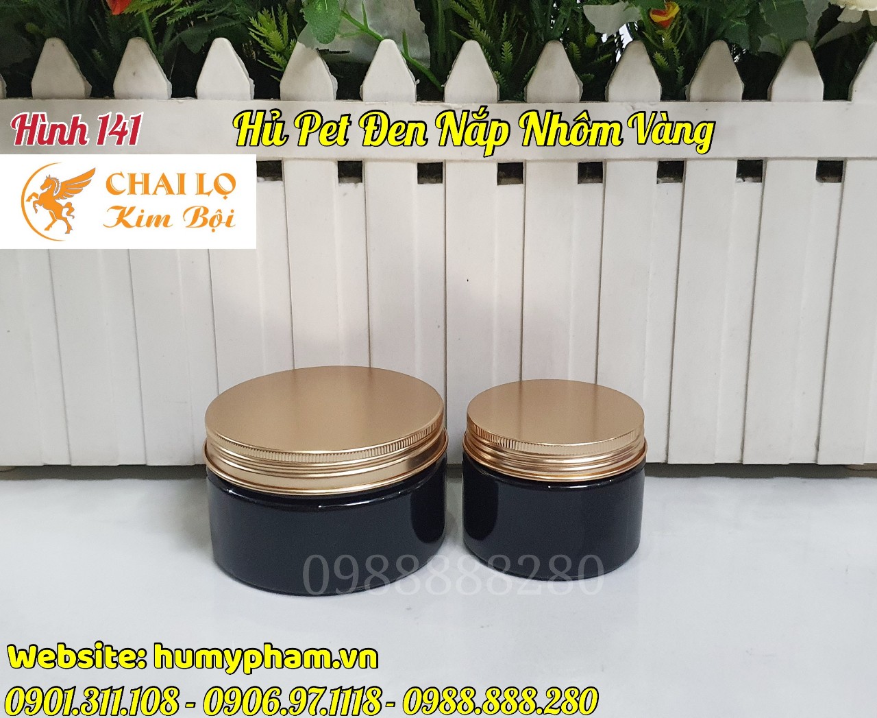 hủ pet đen