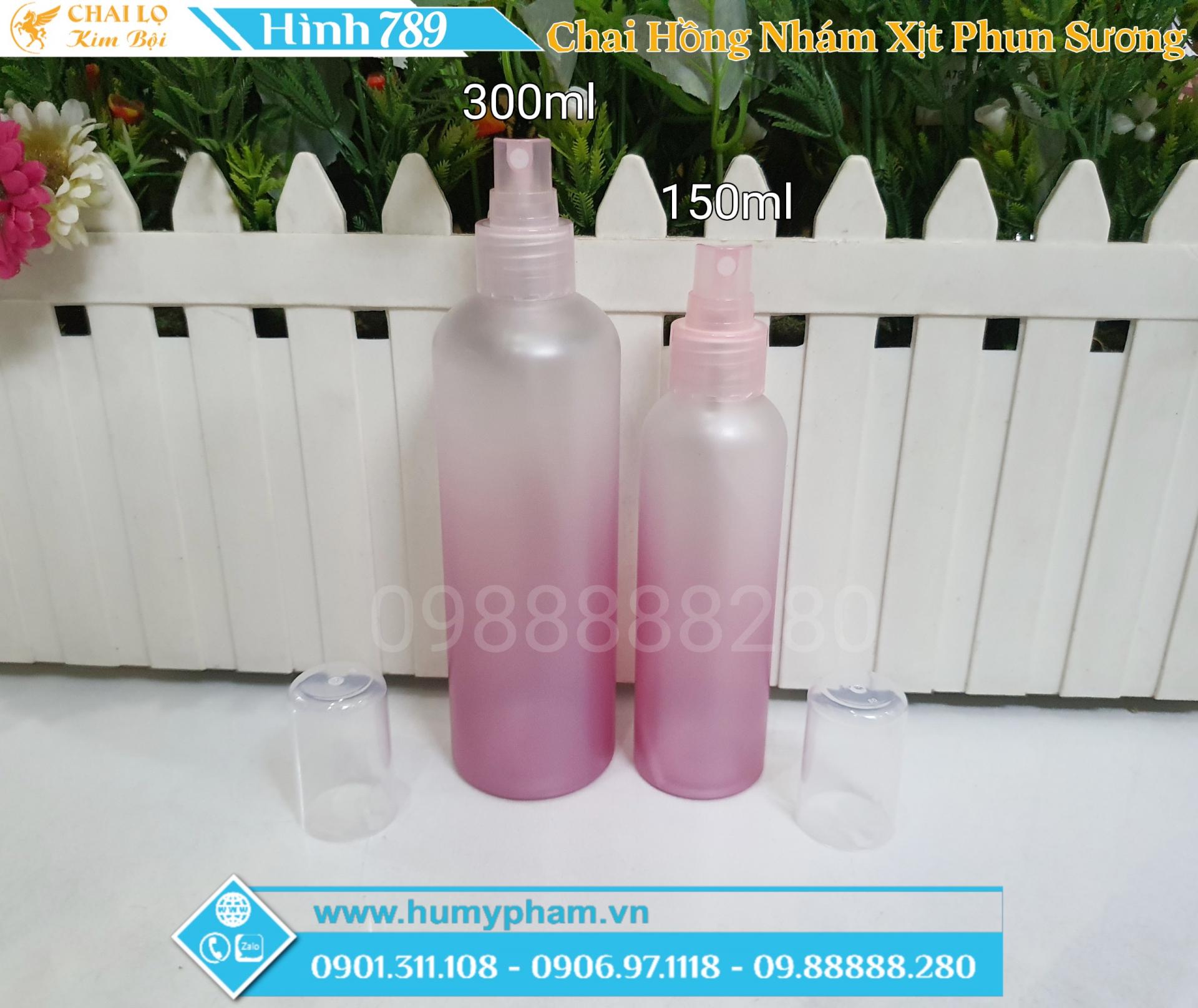 chai xịt hồng phun sương