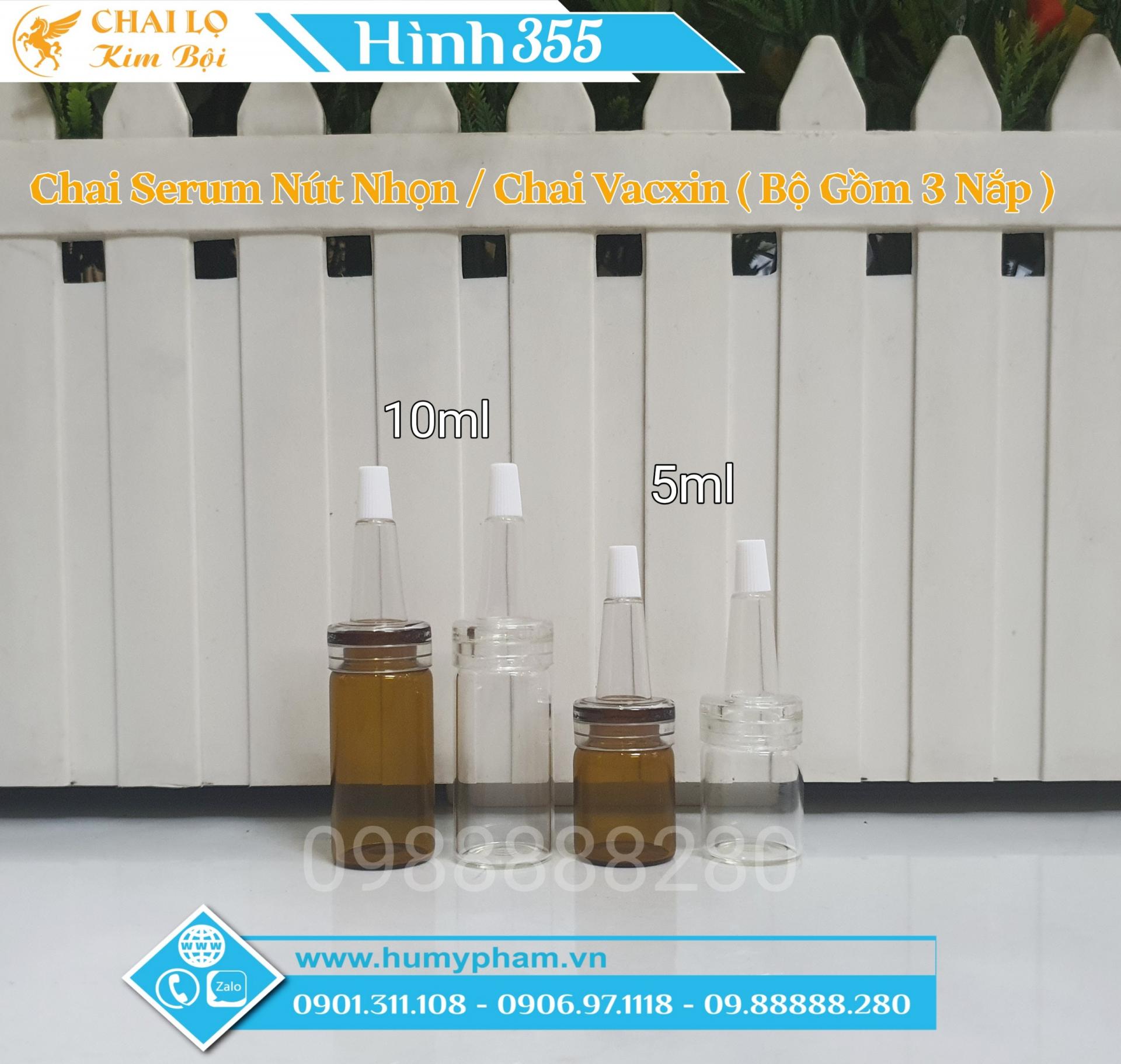 chai serum 3 nắp