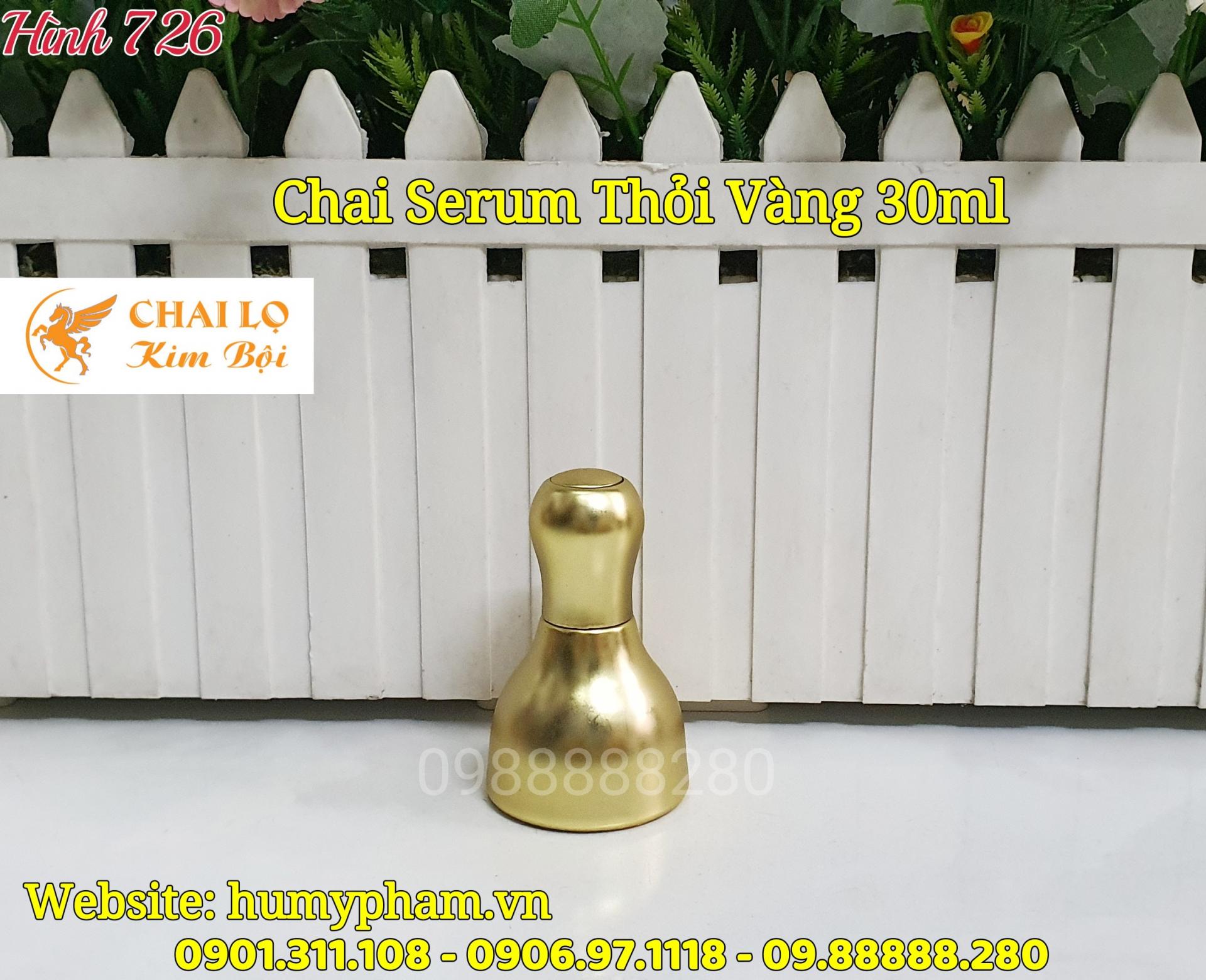 chai serum thỏi vàng
