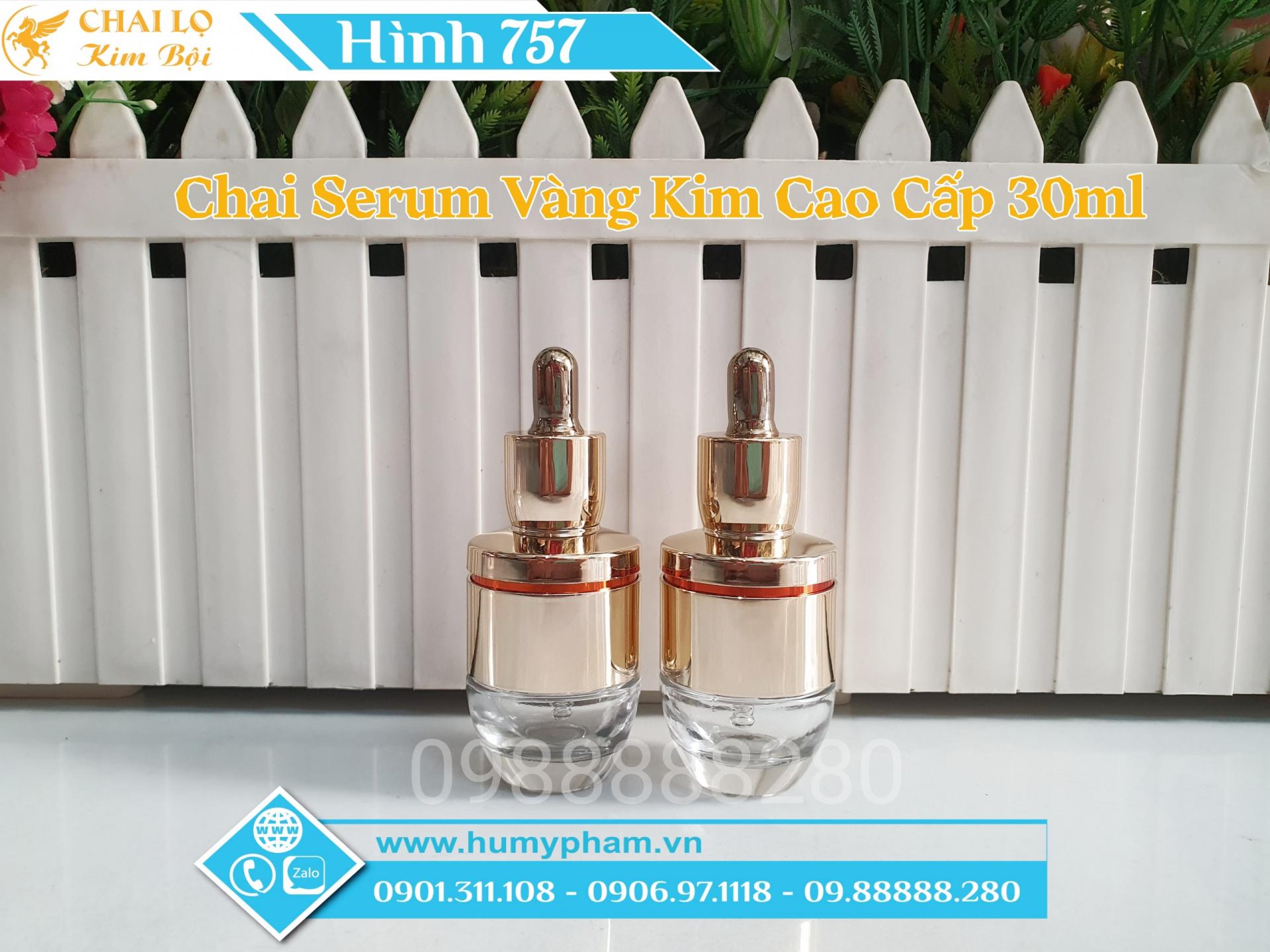 chai serum vàng kim cao cấp 30ml