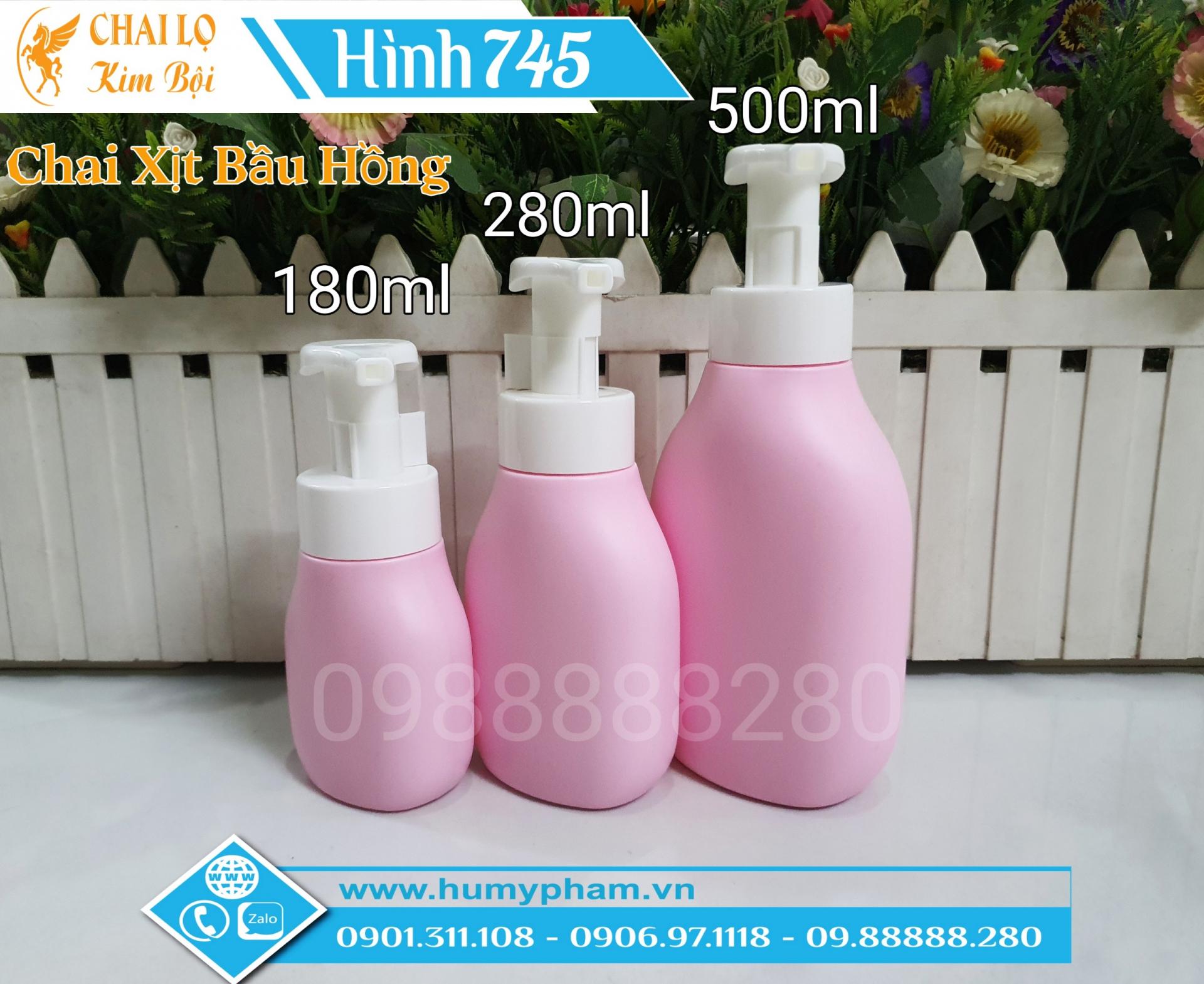 chai xịt bầu hồng