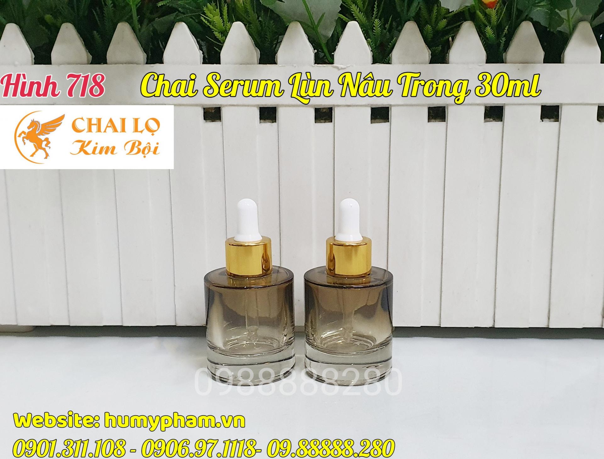 chai chiết serum cao cấp 30ml