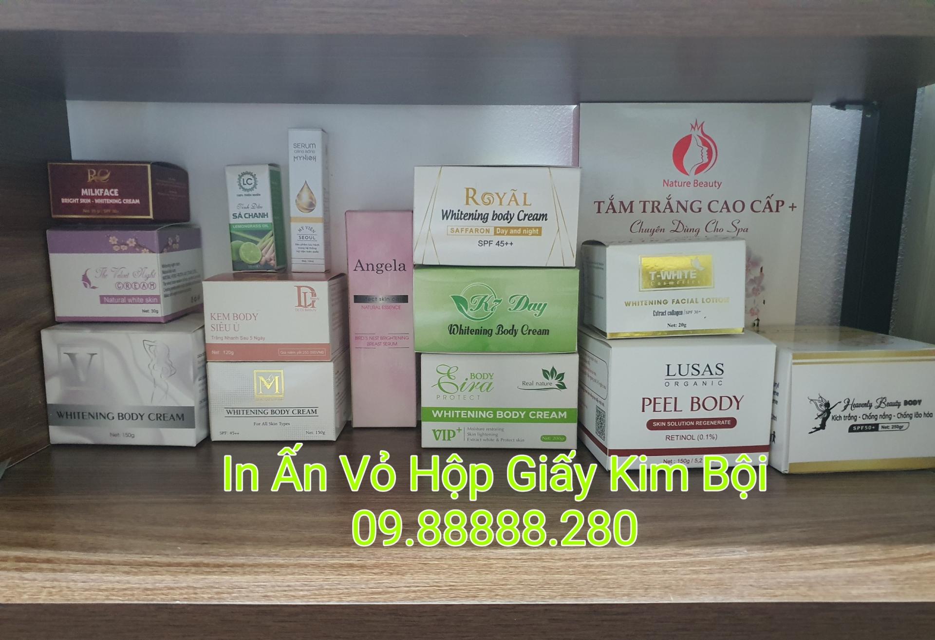 làm hộp giấy số lượng ít
