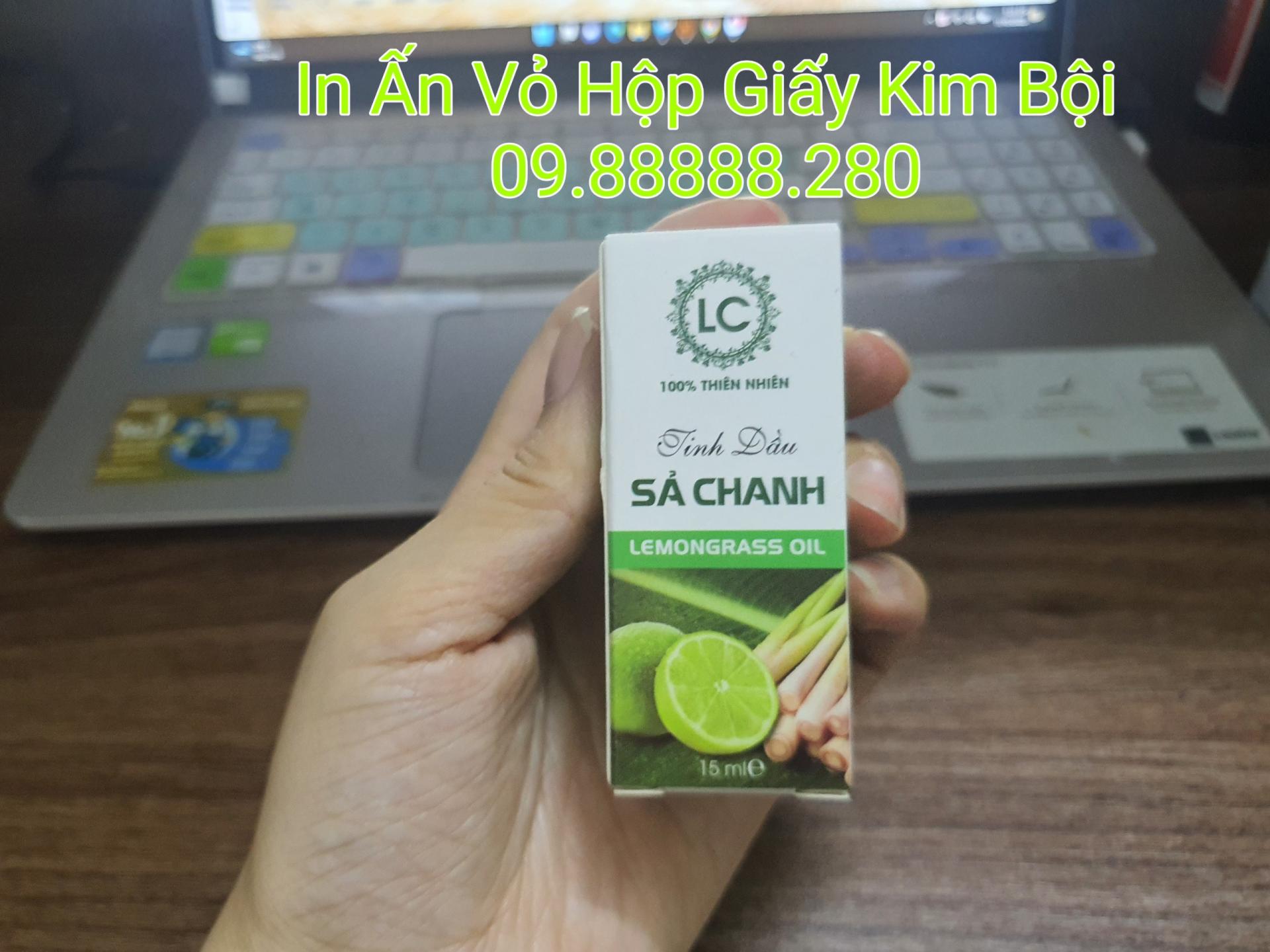 in hộp giấy số lượng 100 hộp