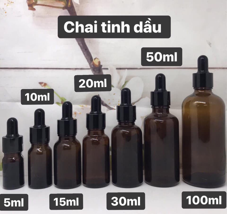 serum nâu bóp đen